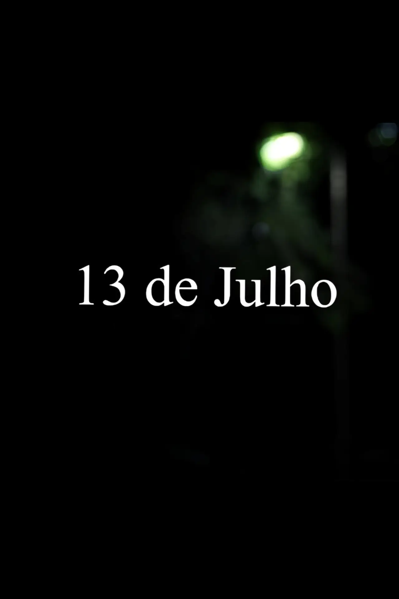 Movie poster "13 de Julho"
