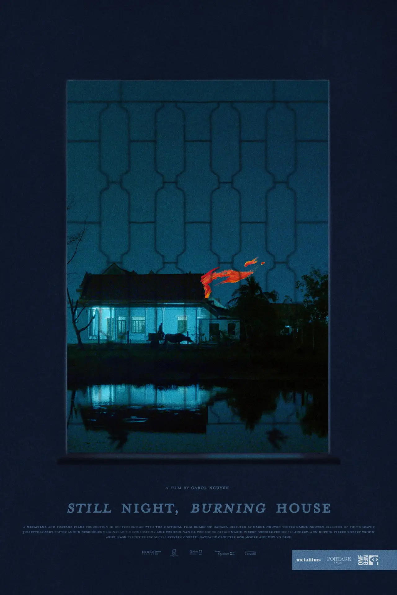 Movie poster "Still Night, Burning House"