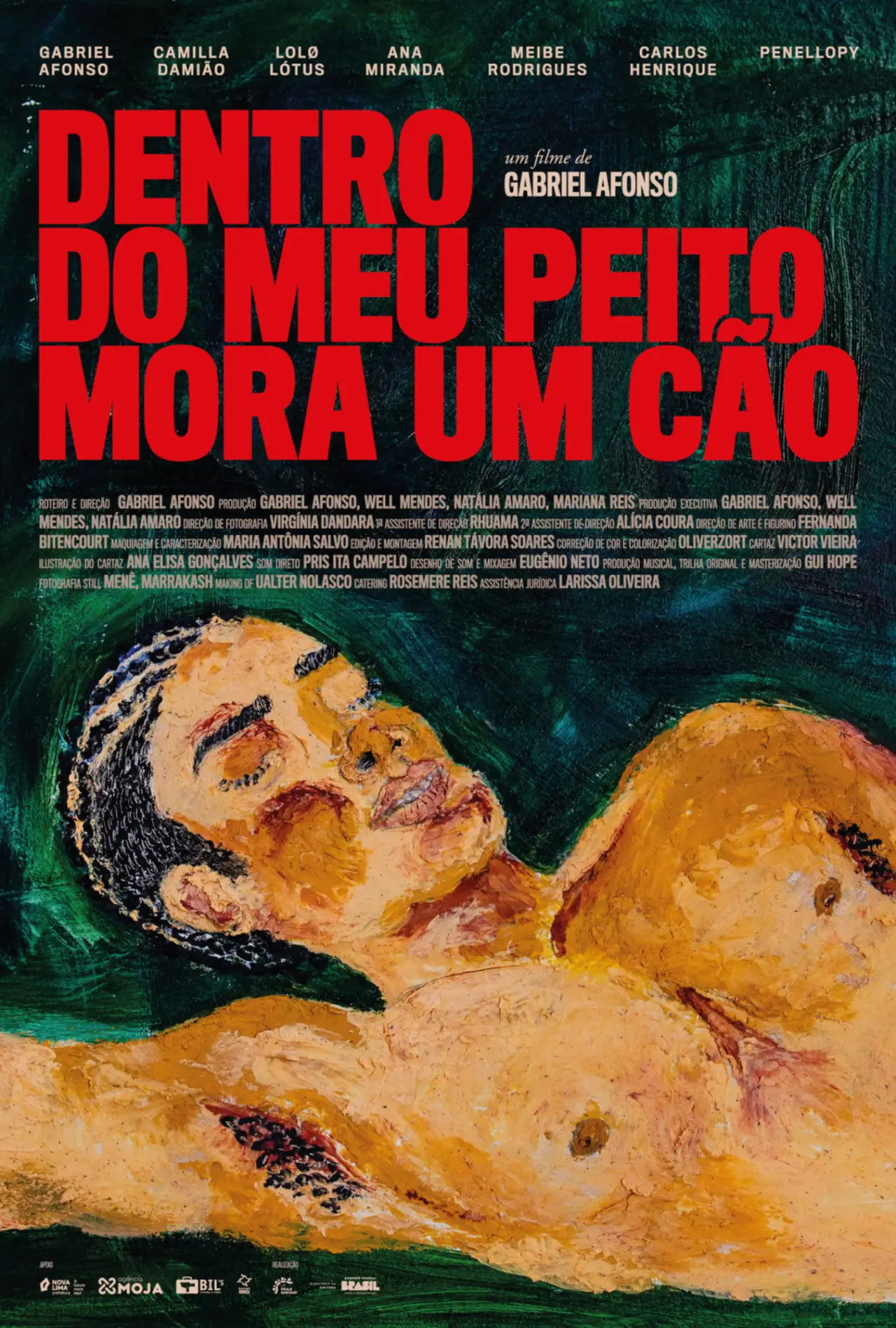 Movie poster "Inside my chest lives a dog"