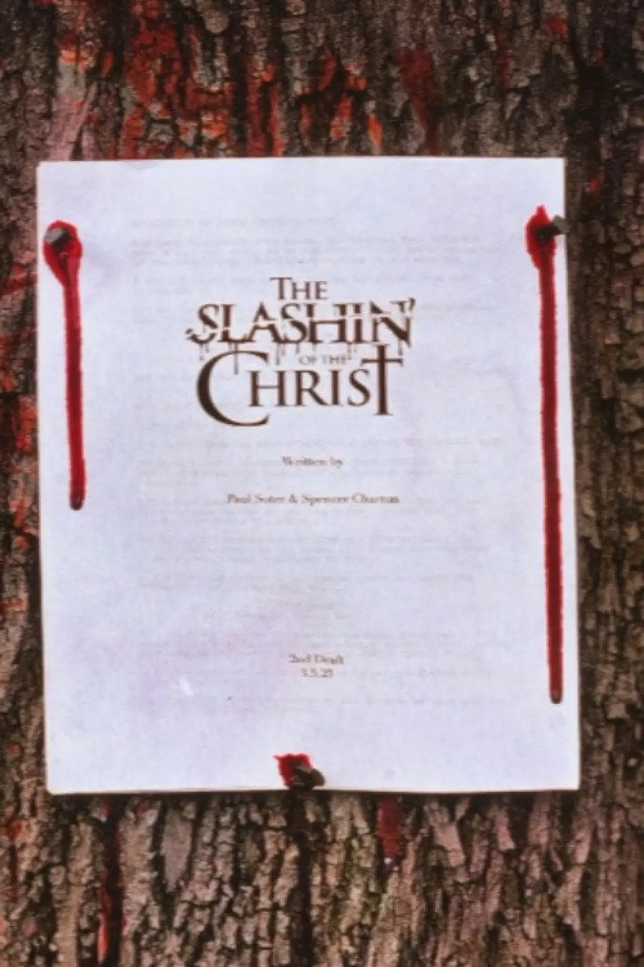 Movie poster "The Slashin