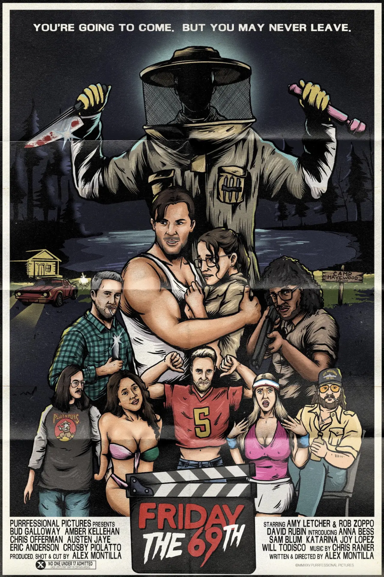 Movie poster "Friday the 69th"