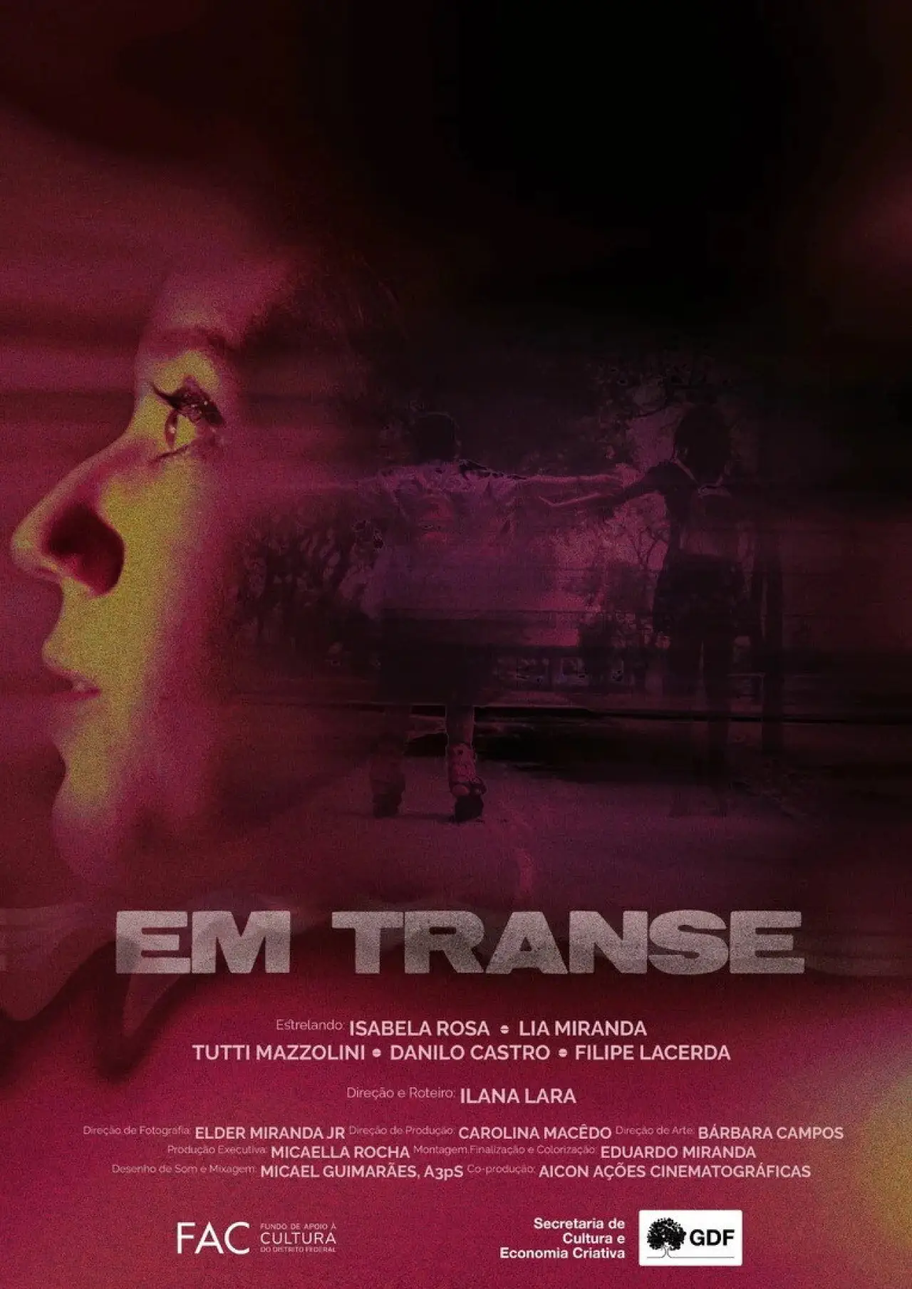 Movie poster "In a trance"