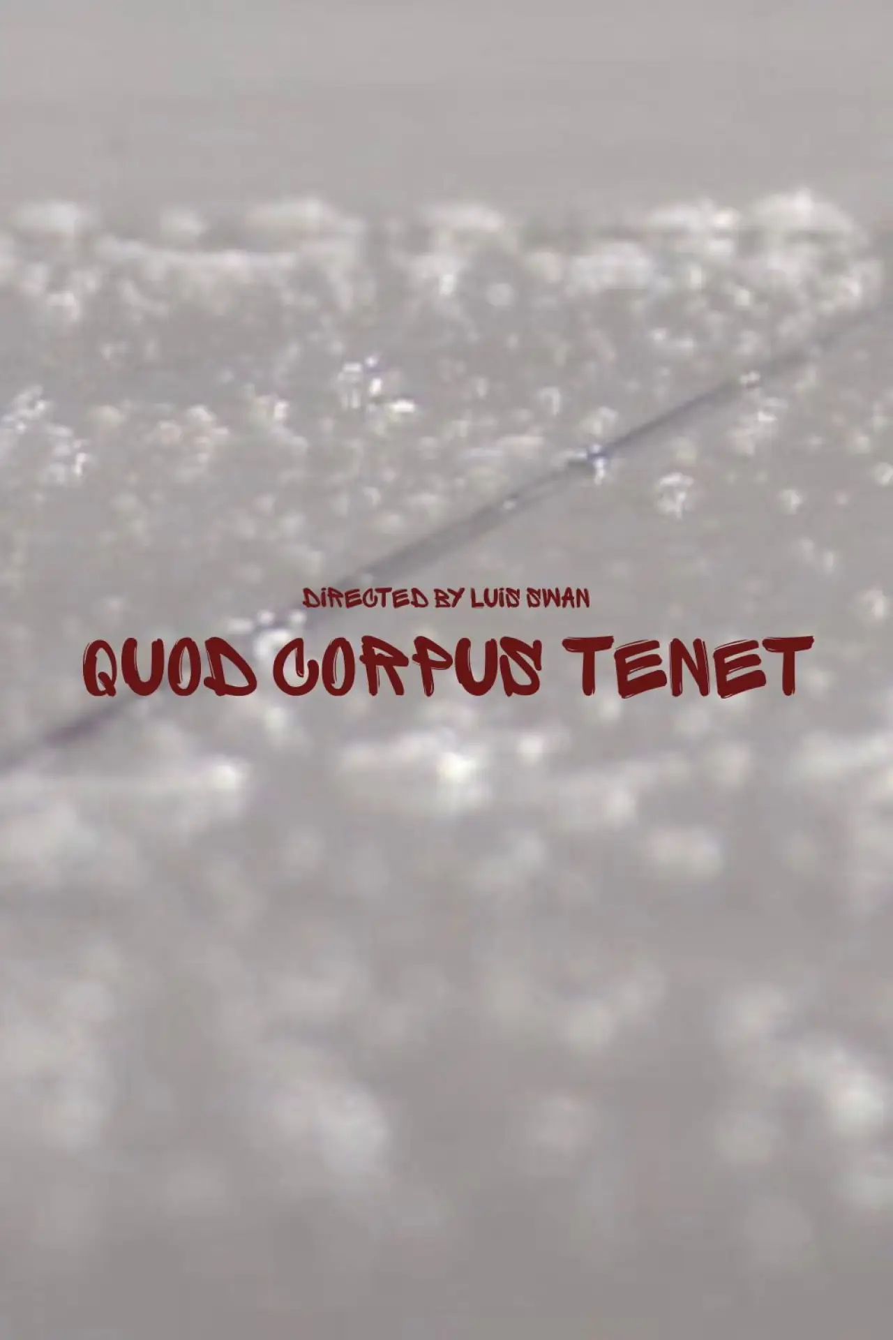Movie poster "Quod Corpus Tenet"