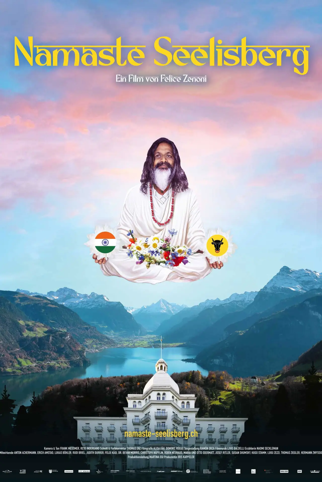 Movie poster "Namaste Seelisberg"