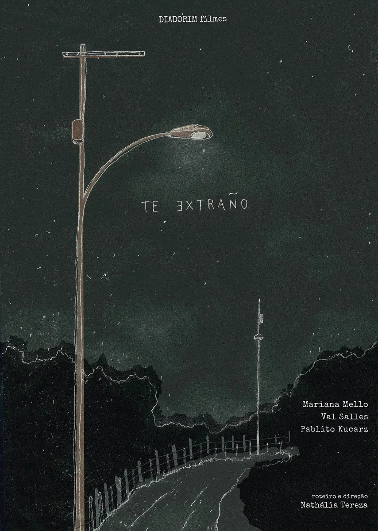 Movie poster "Te Extraño"