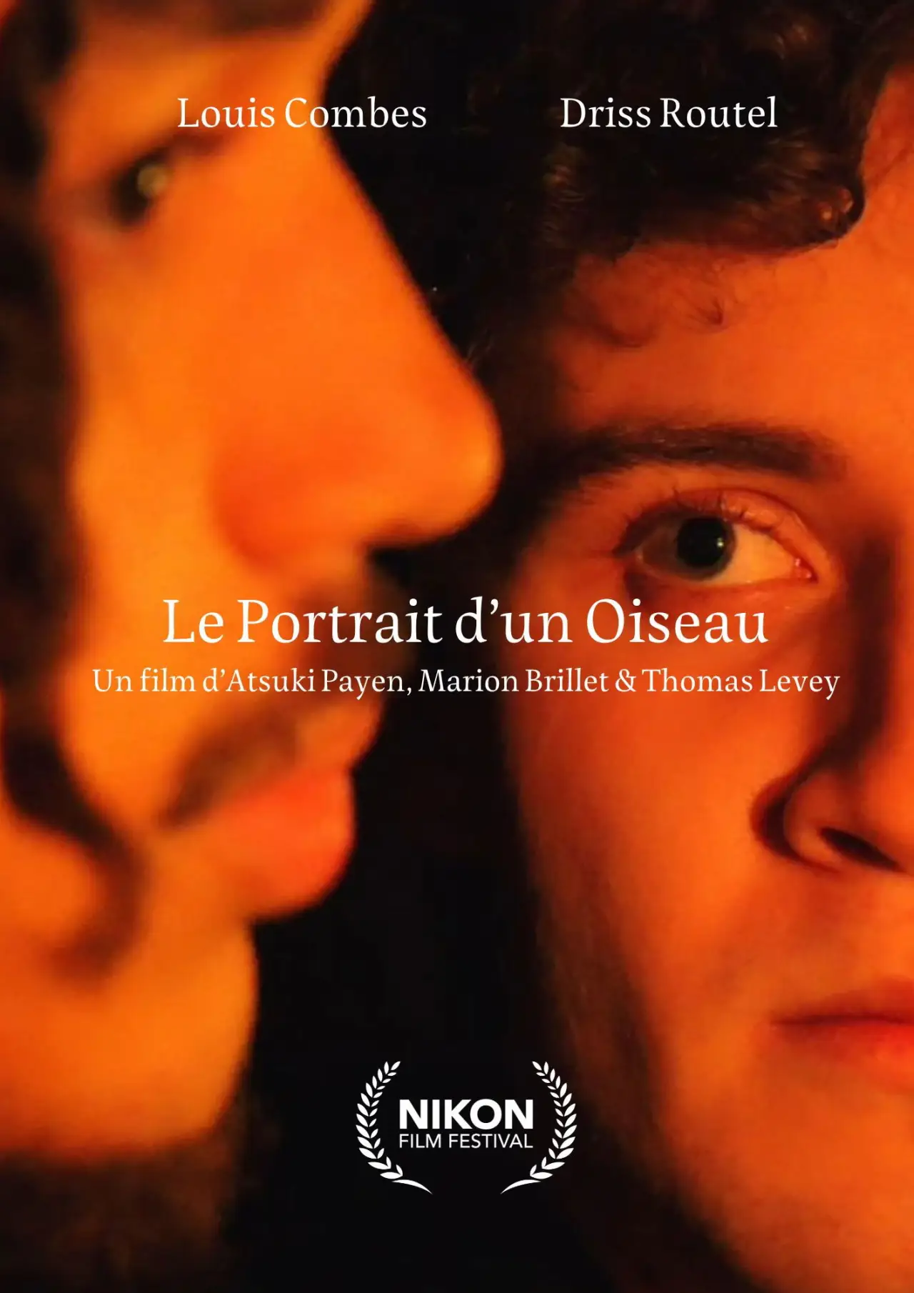 Movie poster "The Portrait of a Bird"