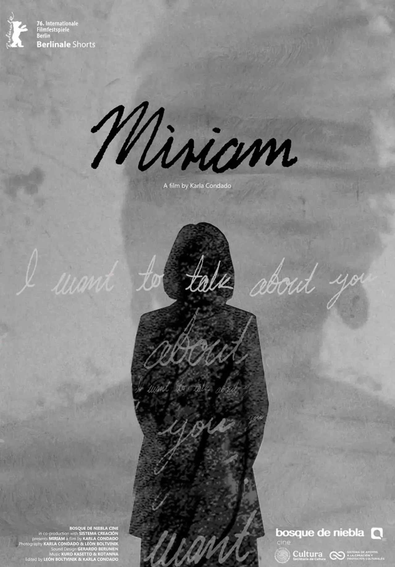 Movie poster "Miriam"