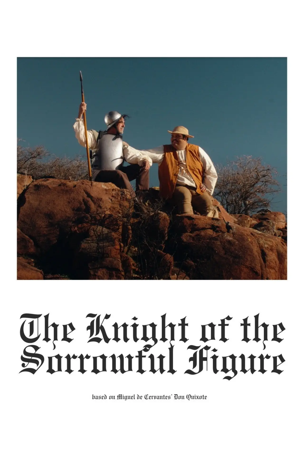 Movie poster "The Knight of the Sorrowful Figure"
