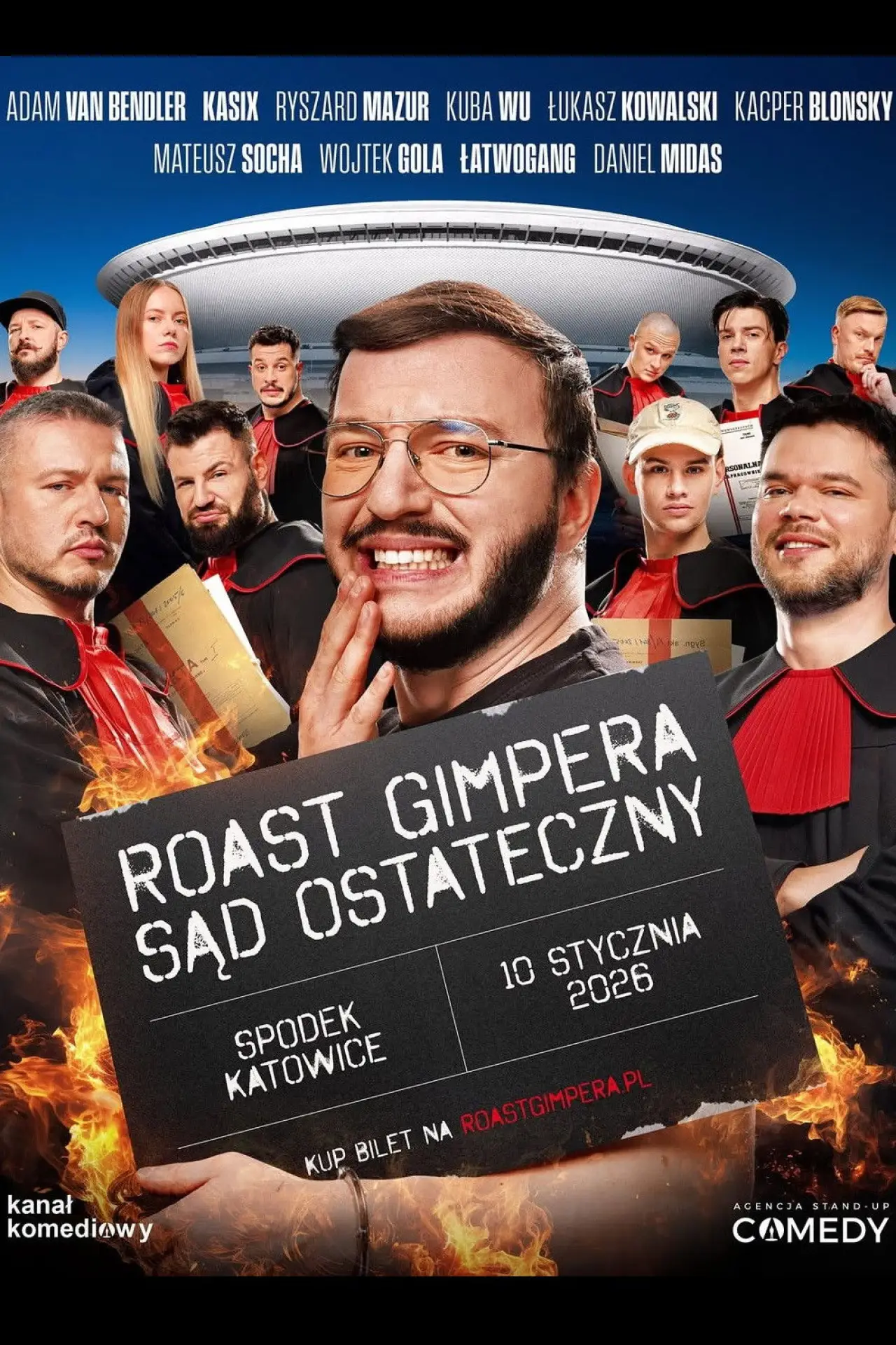 Movie poster "Roast Gimpera"