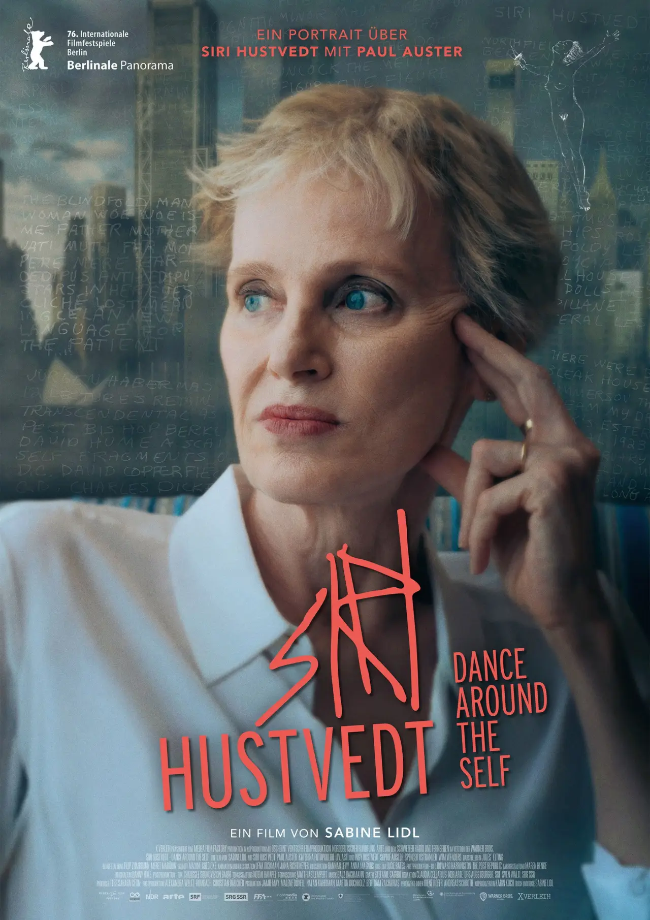 Movie poster "Siri Hustvedt – Dance Around the Self"