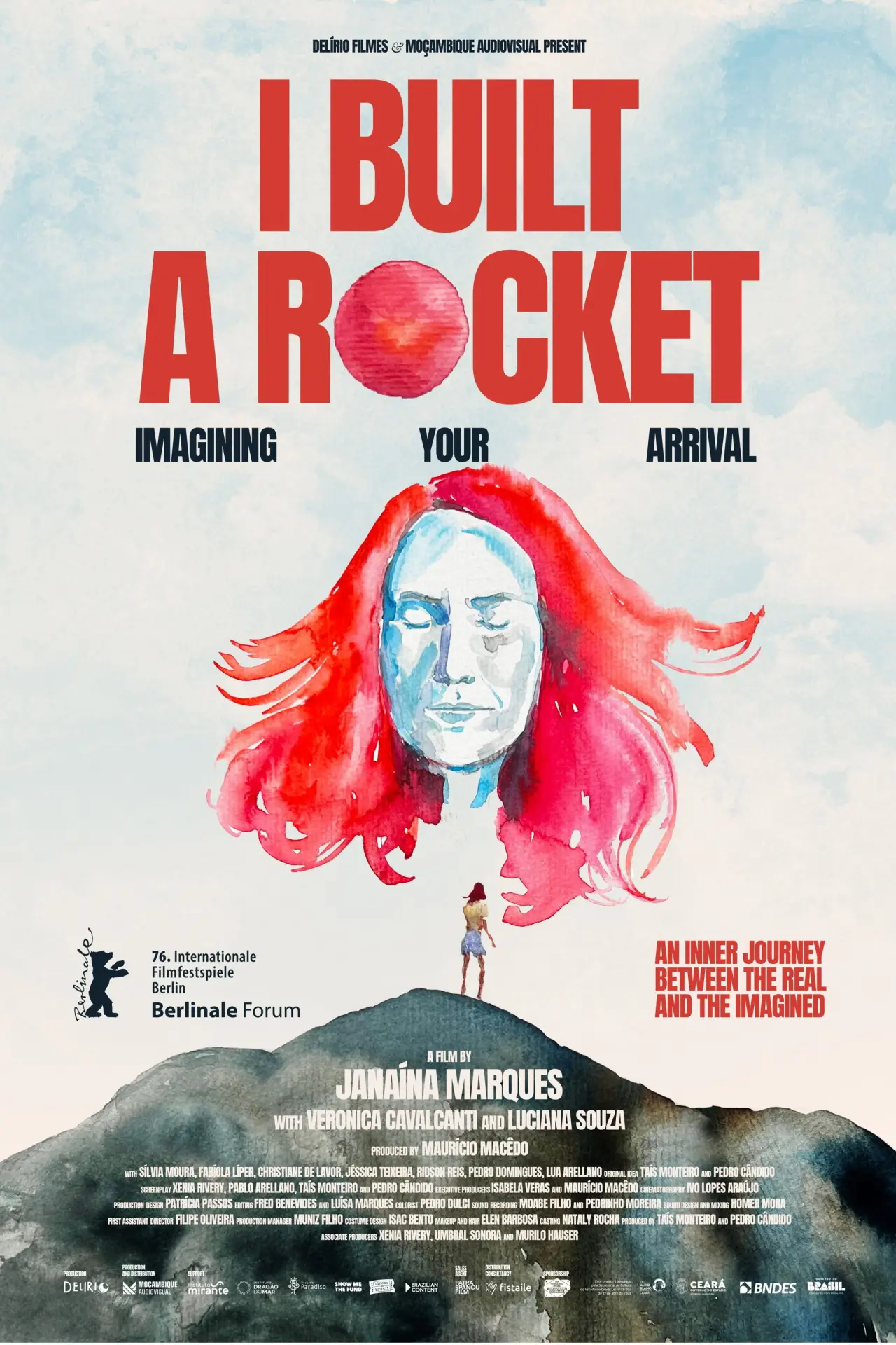 Movie poster "I Built a Rocket Imagining Your Arrival"