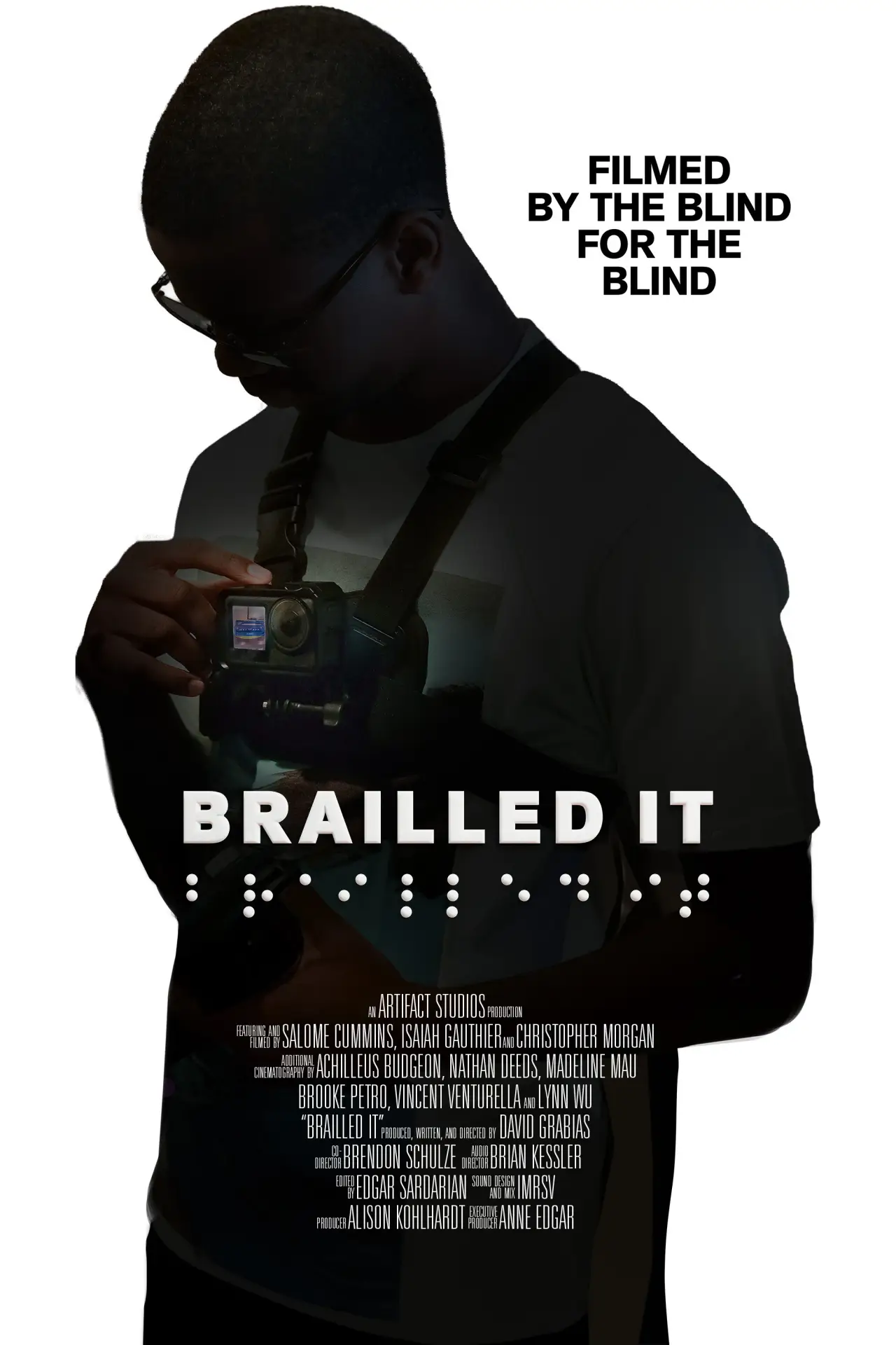 Movie poster "Brailled It"