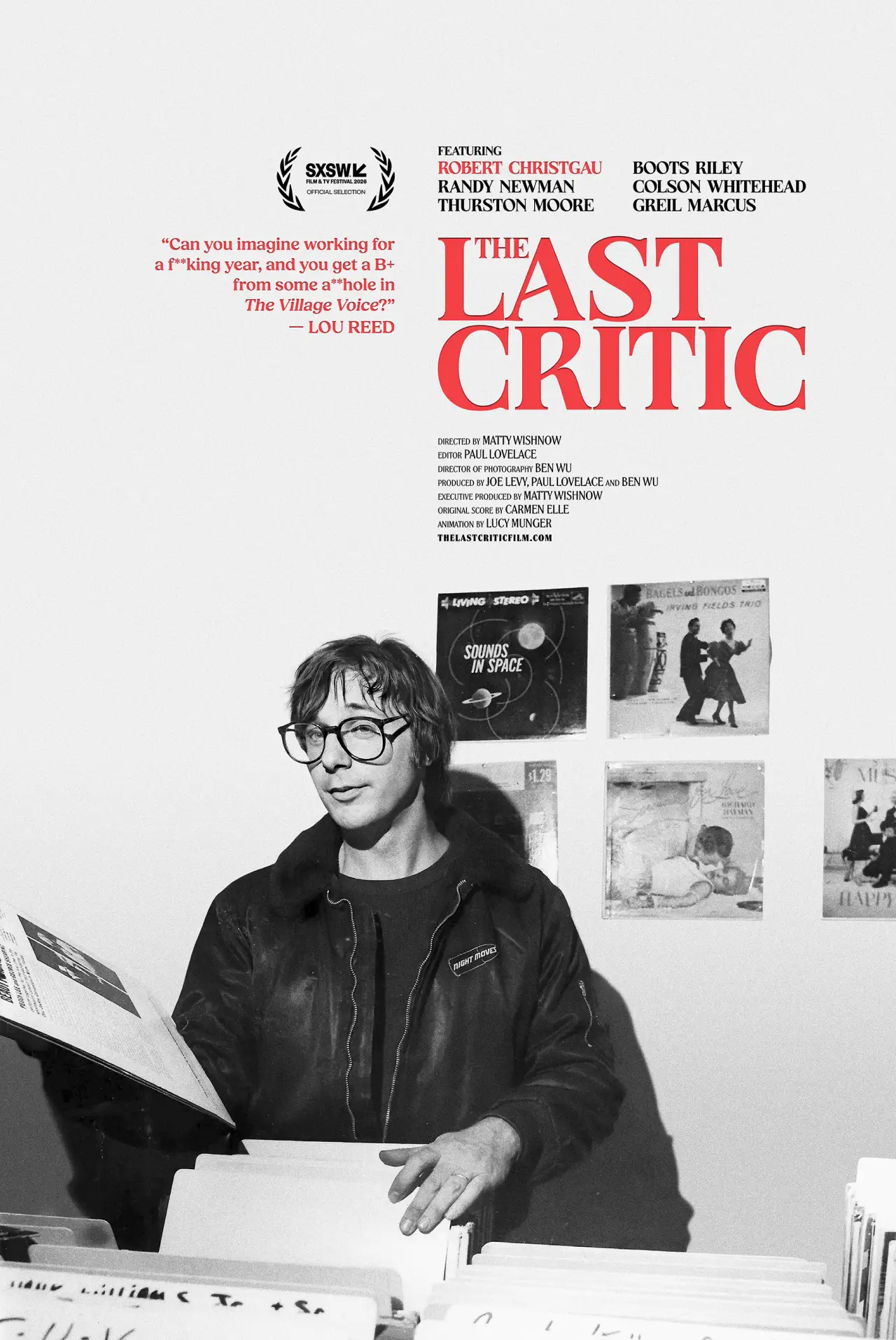 Movie poster "The Last Critic"