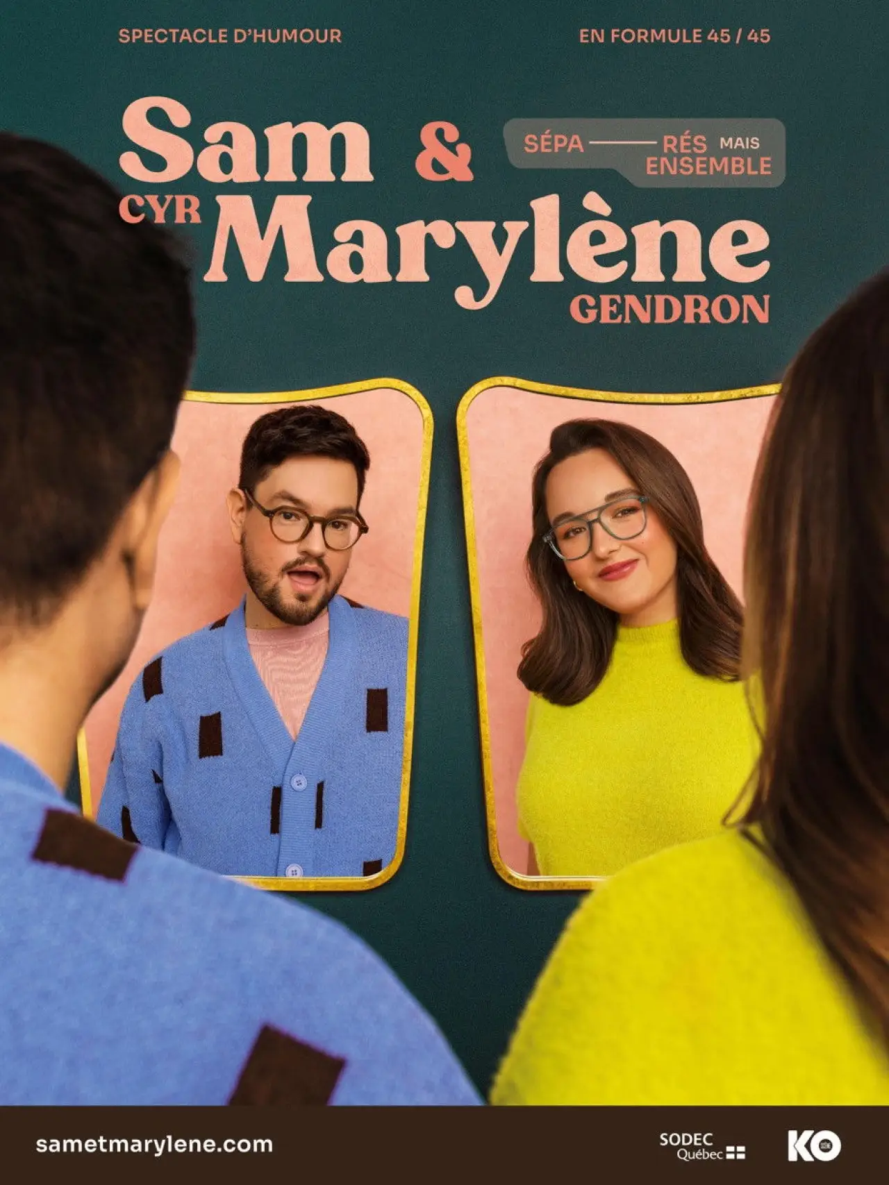 Movie poster "Sam Cyr et Marylène Gendron : Séparés mais ensemble"