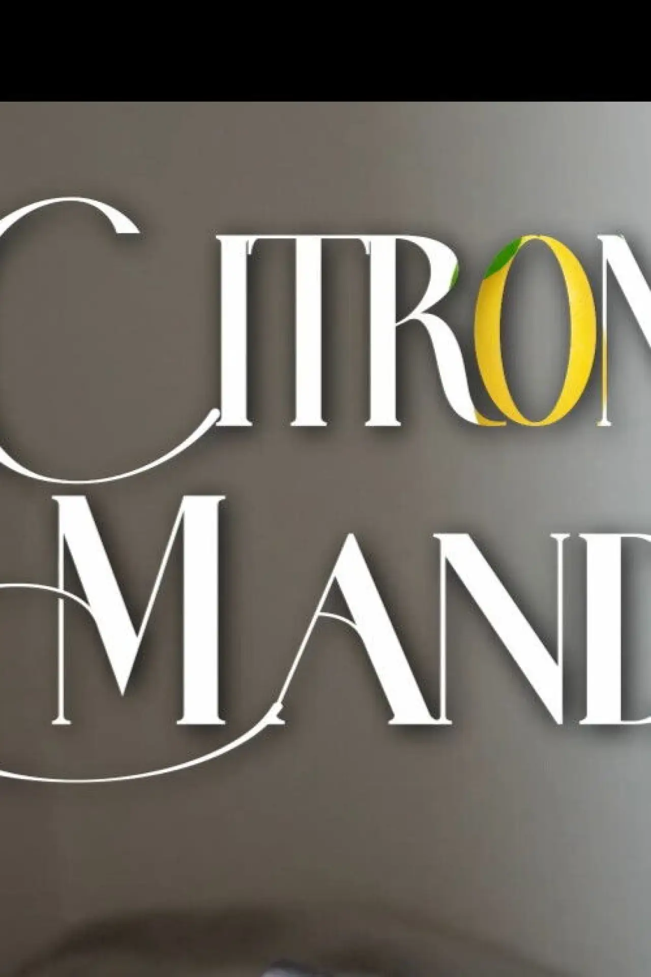 Movie poster "Citron, Mand"