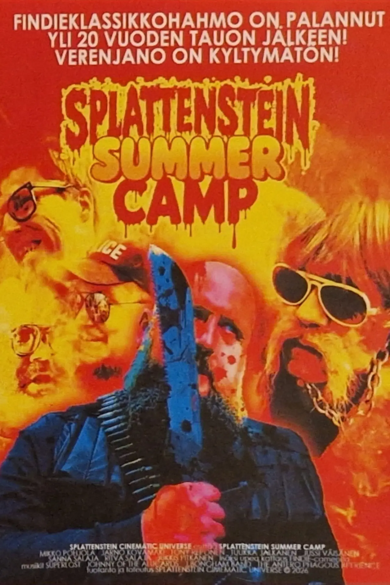 Movie poster "Splattenstein Summer Camp"