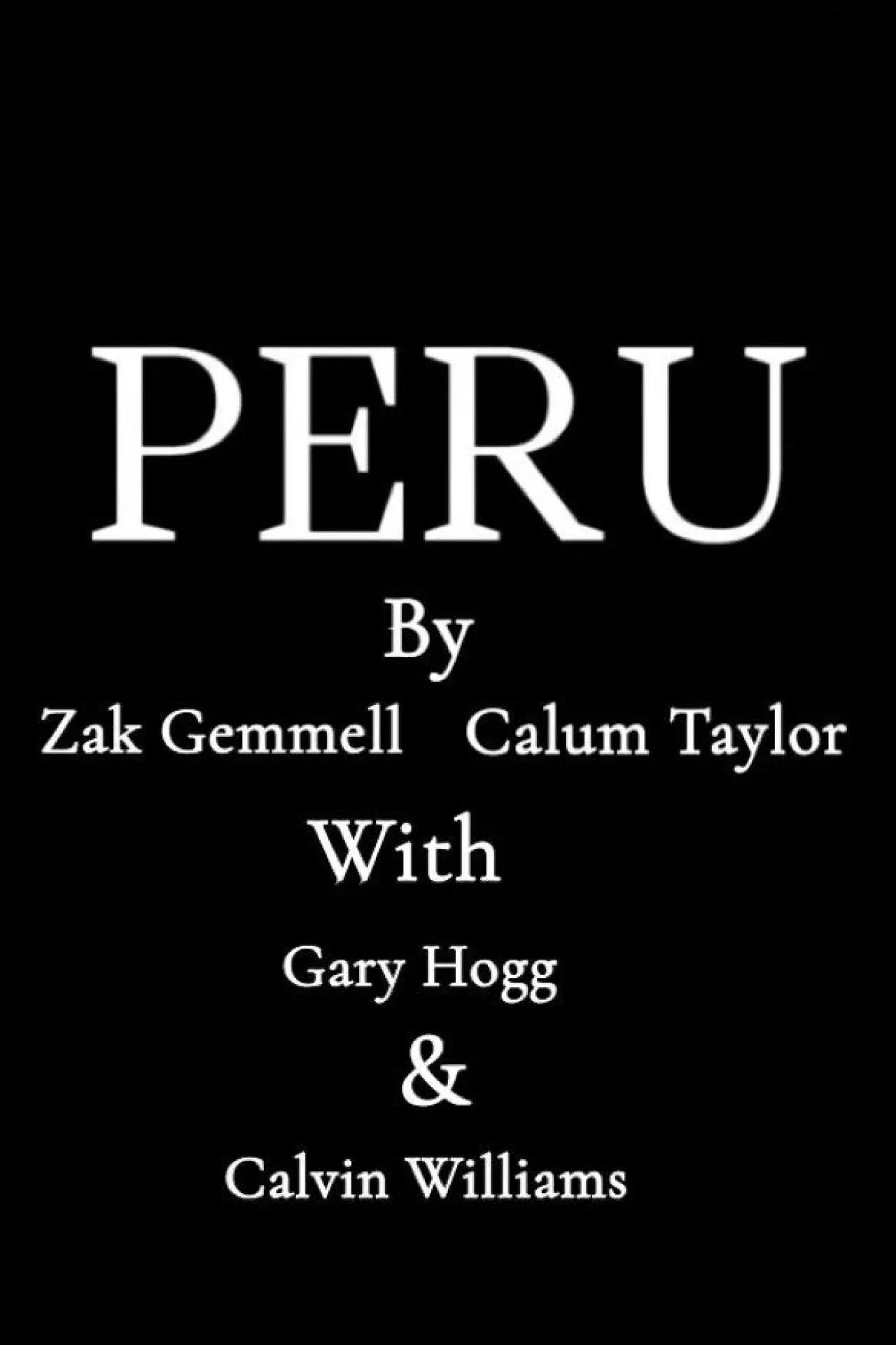Movie poster "PERU"