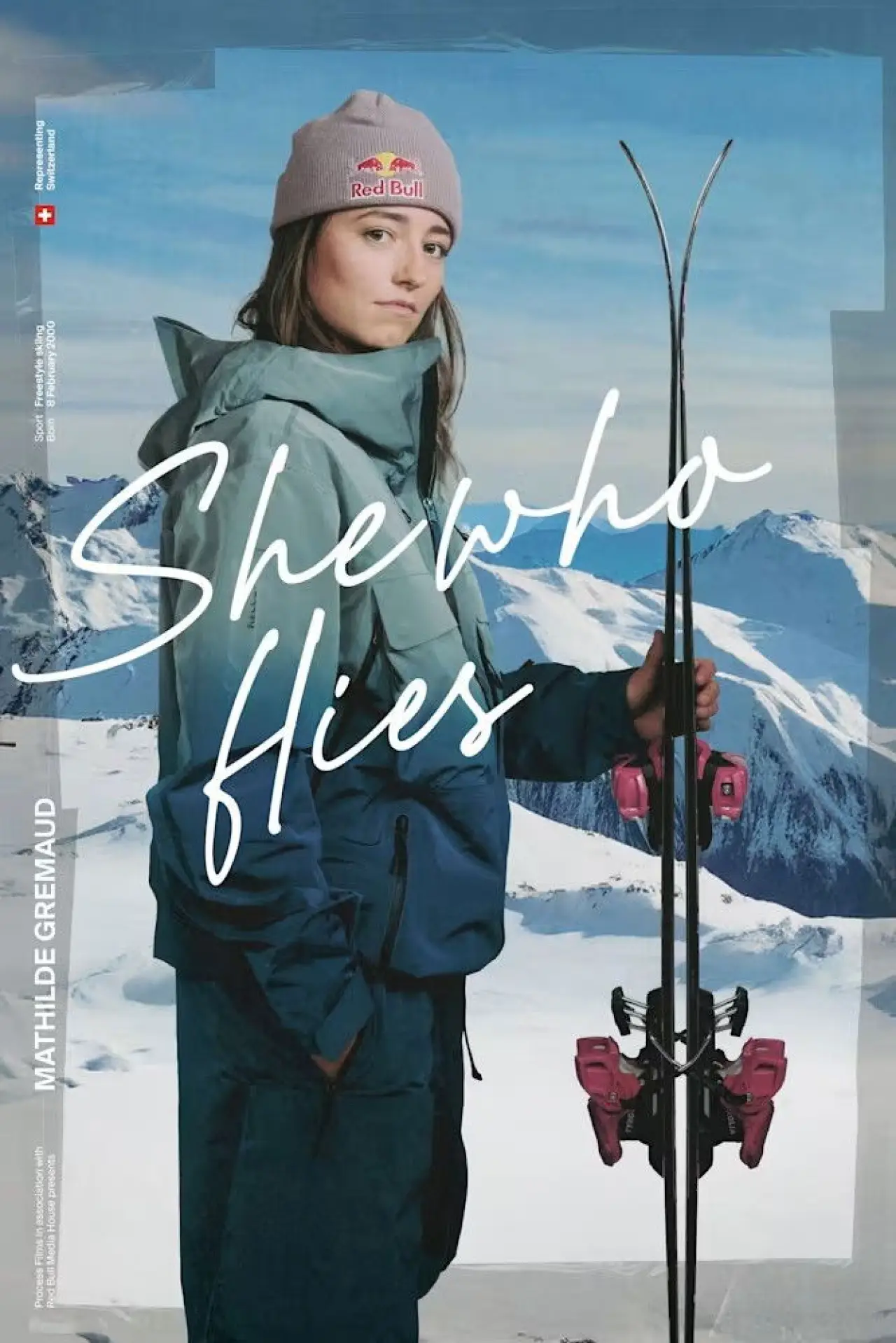 Movie poster "She Who Flies: Mathilde Gremaud"