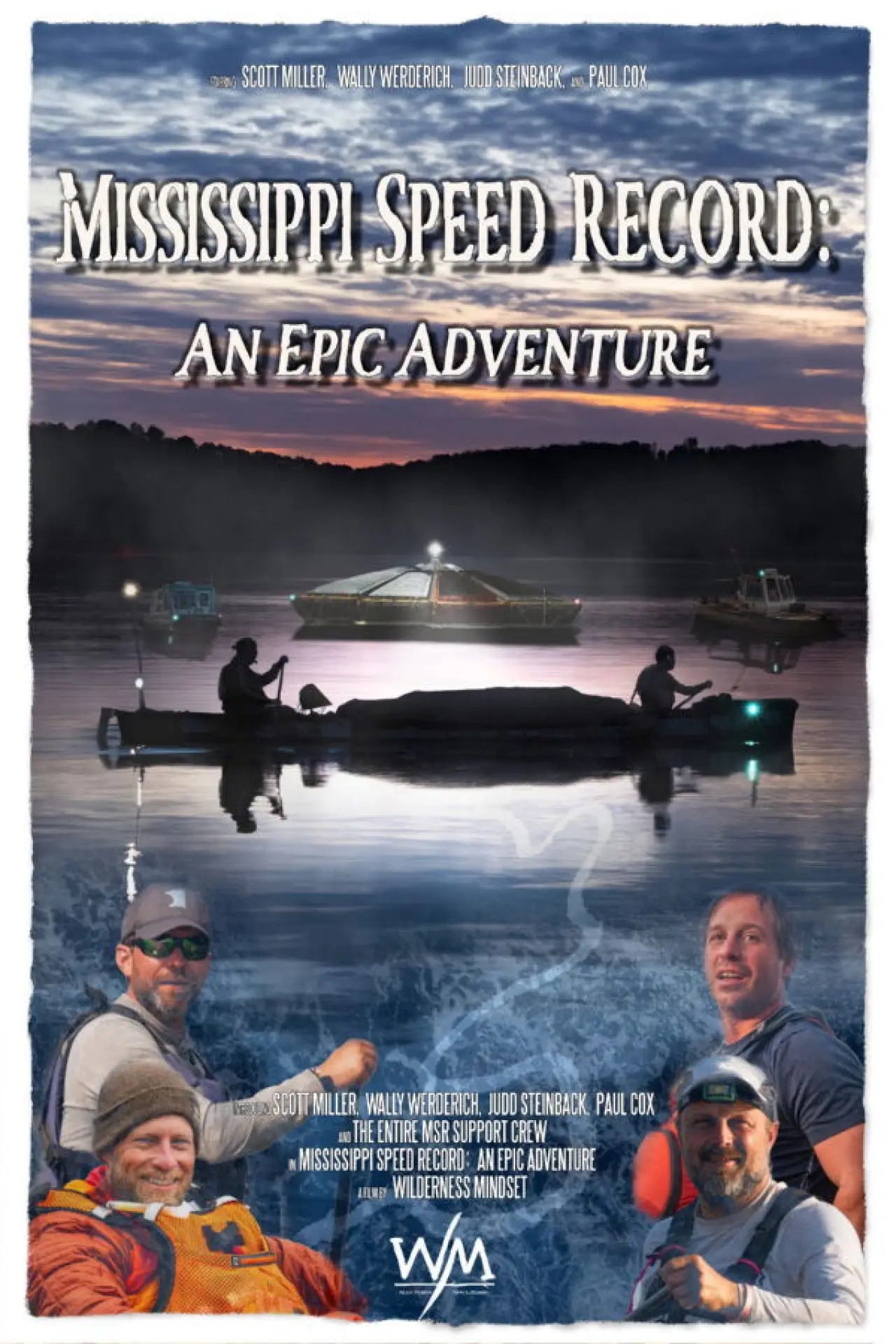 Movie poster "Mississippi Speed Record: An Epic Adventure"