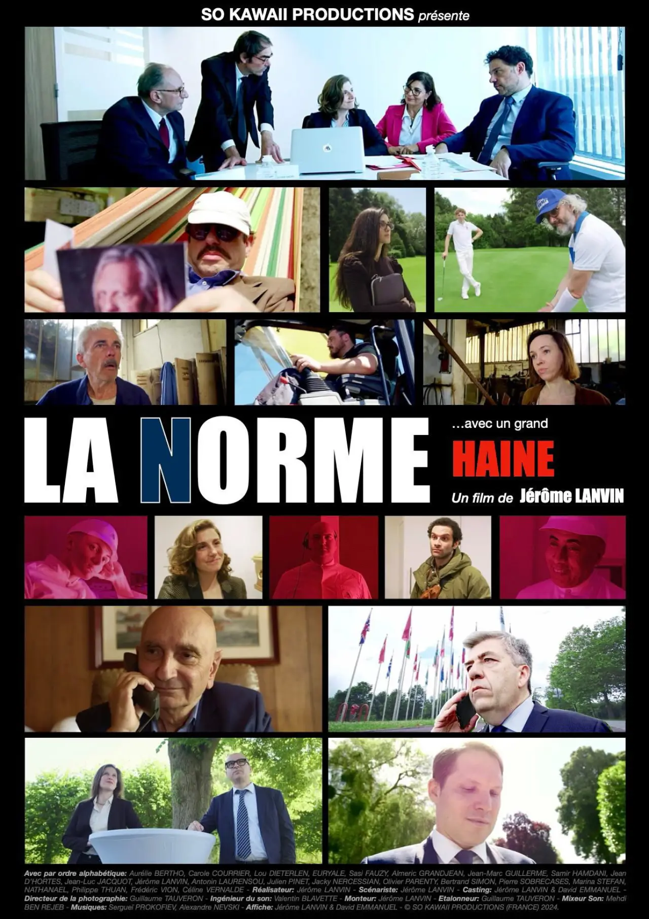 Movie poster "La Norme"