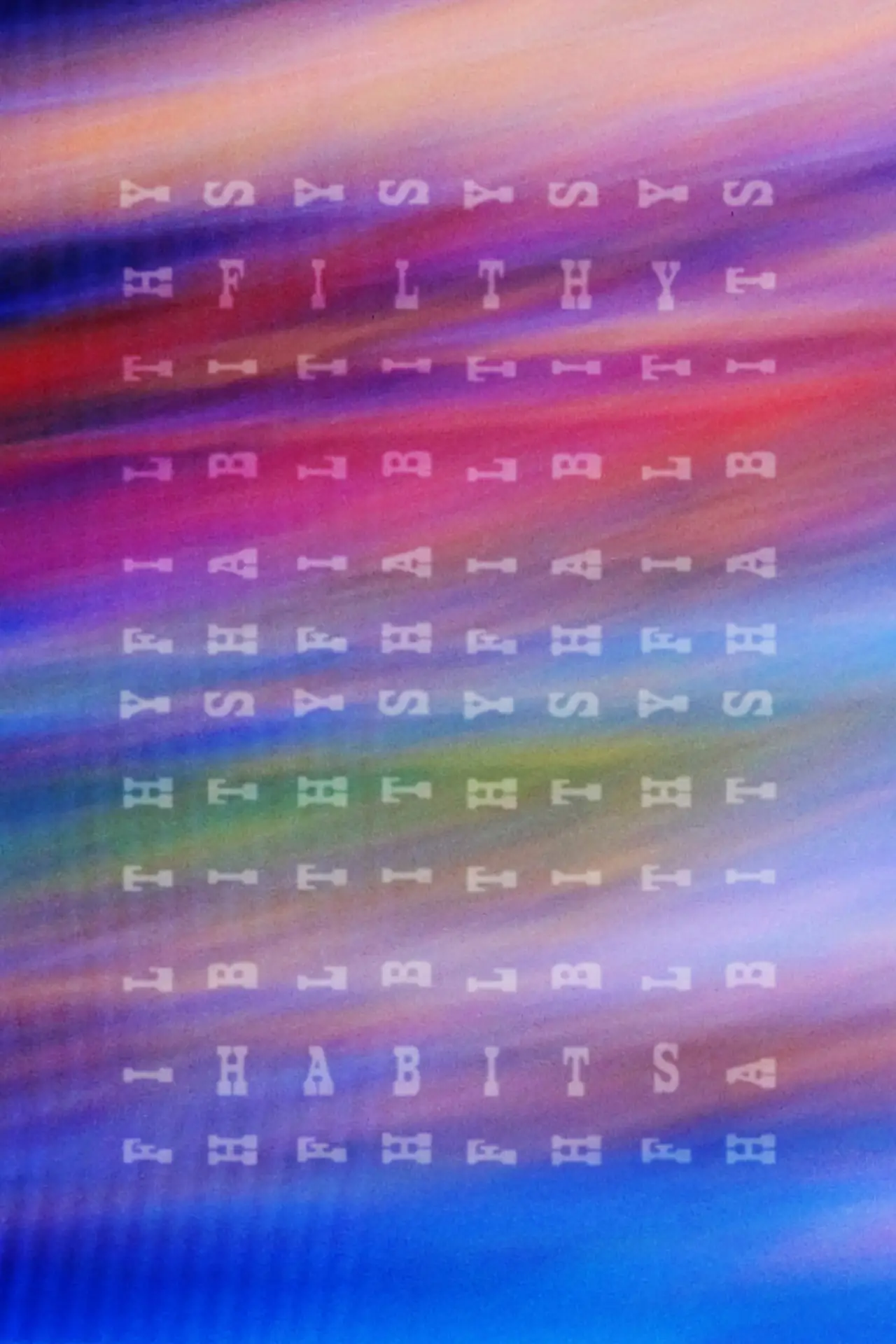 Movie poster "Filthy Habits"