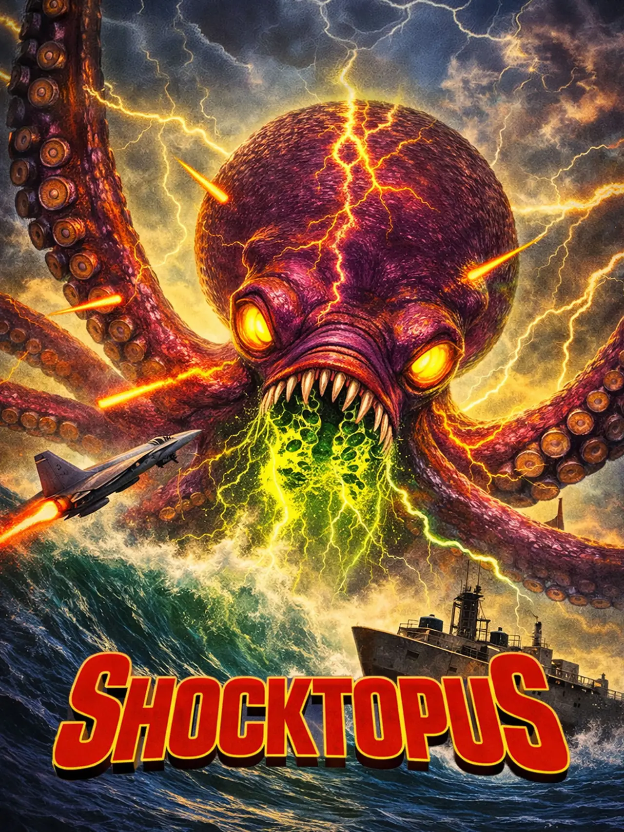 Movie poster "Shocktopus"