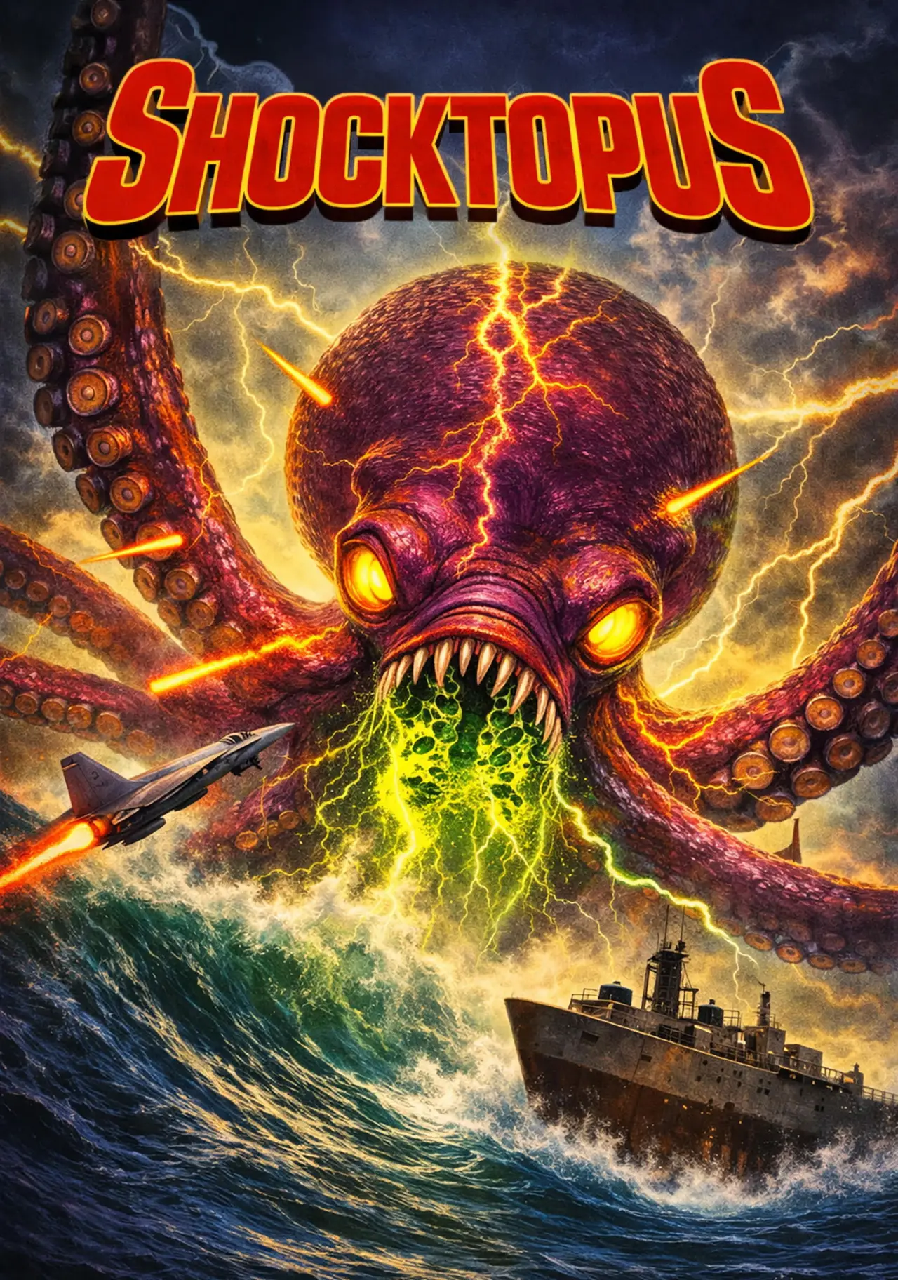 Movie poster "Shocktopus"