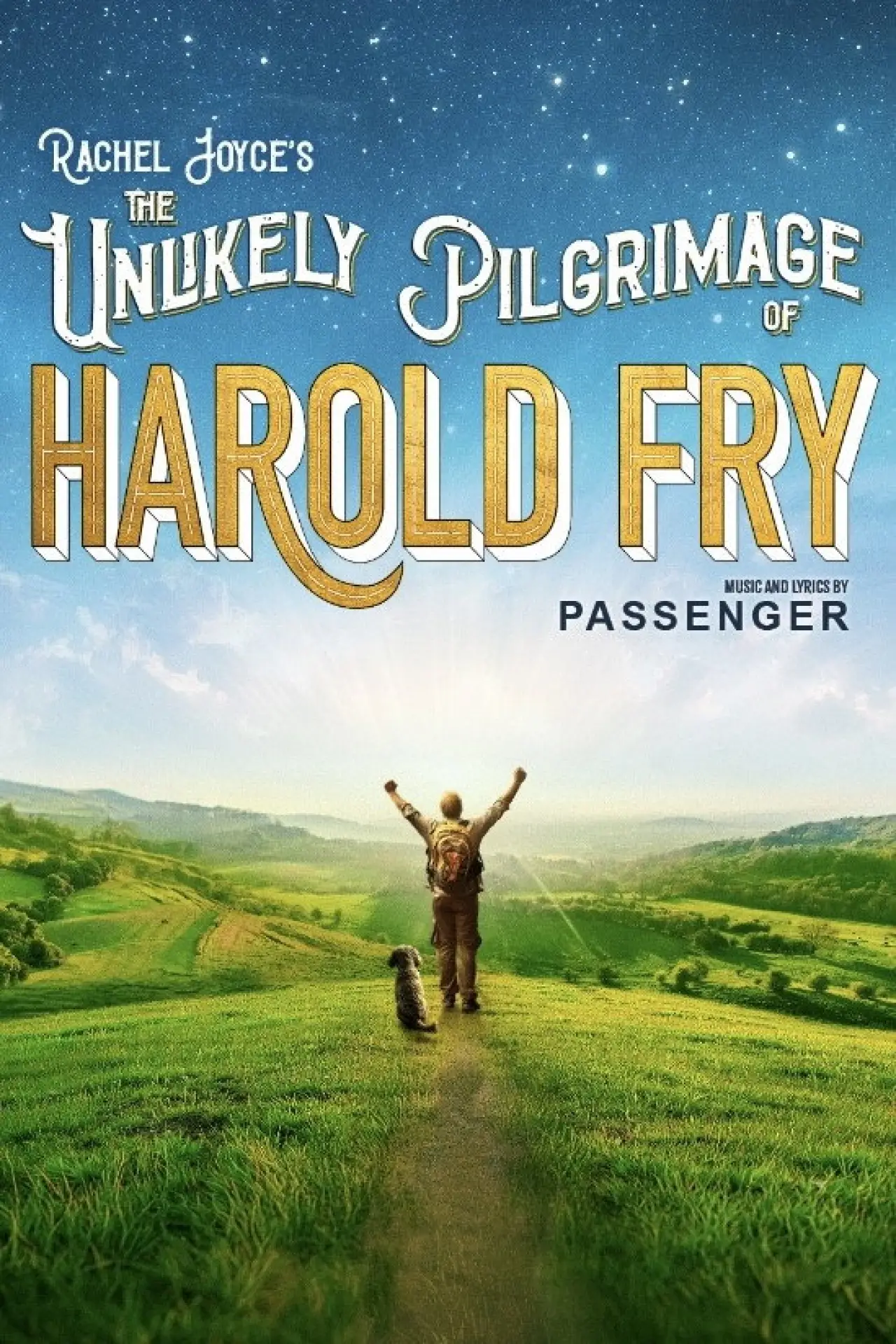 Movie poster "The Unlikely Pilgrimage of Harold Fry"