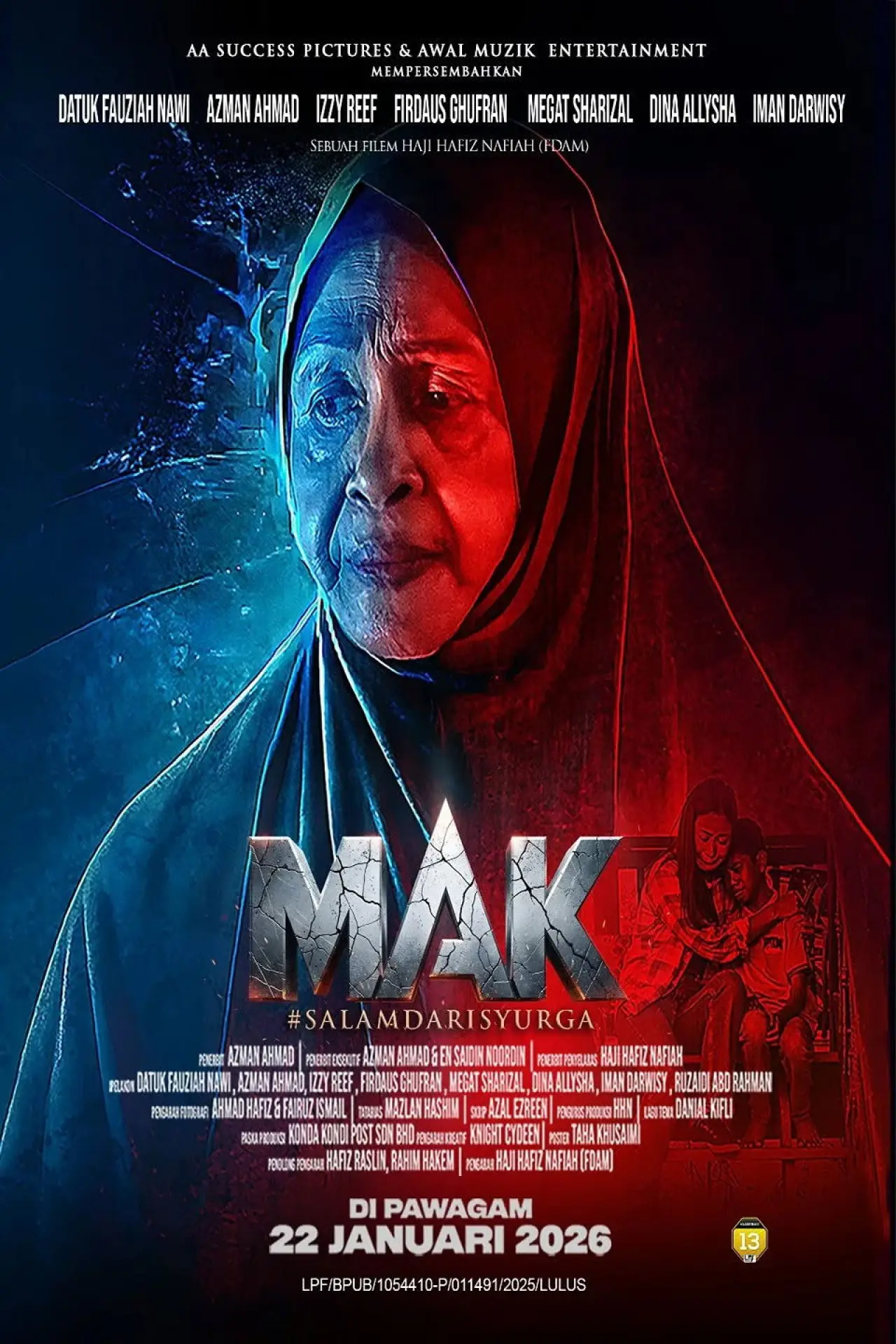 Movie poster "Mak: Salam Dari Syurga"