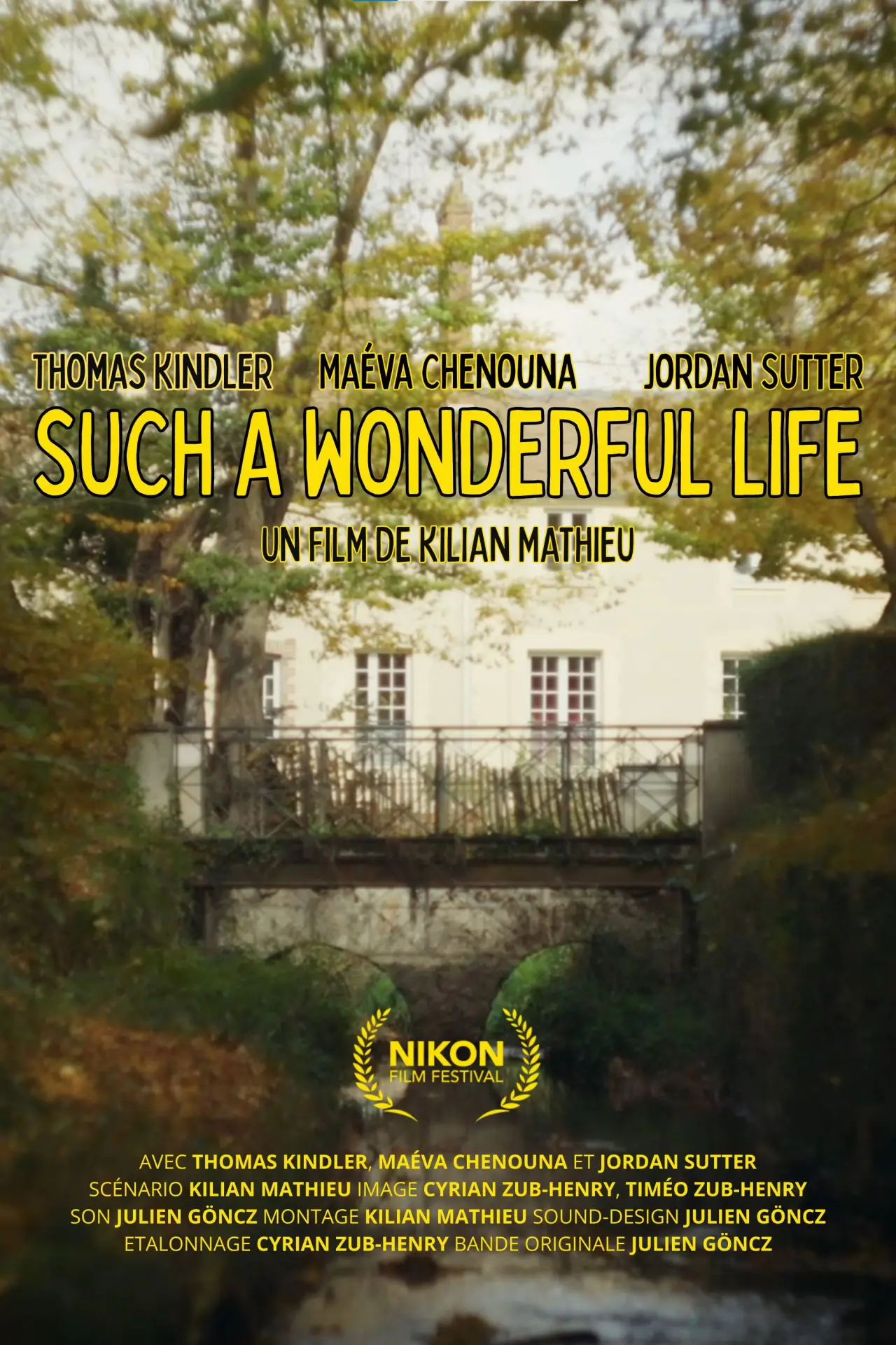 Movie poster "Such a WonderFul Life"