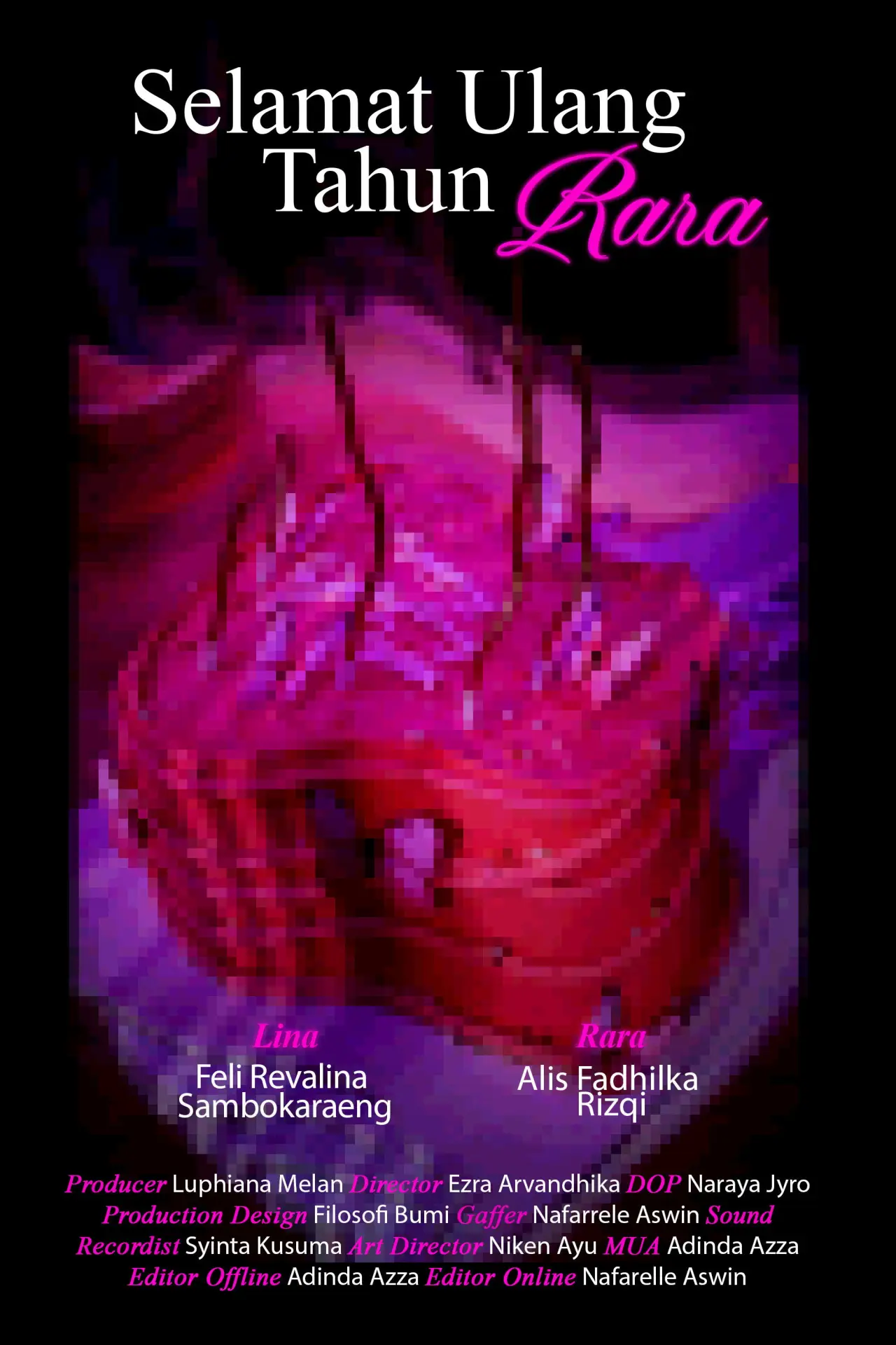 Movie poster "Selamat Ulang Tahun Rara"