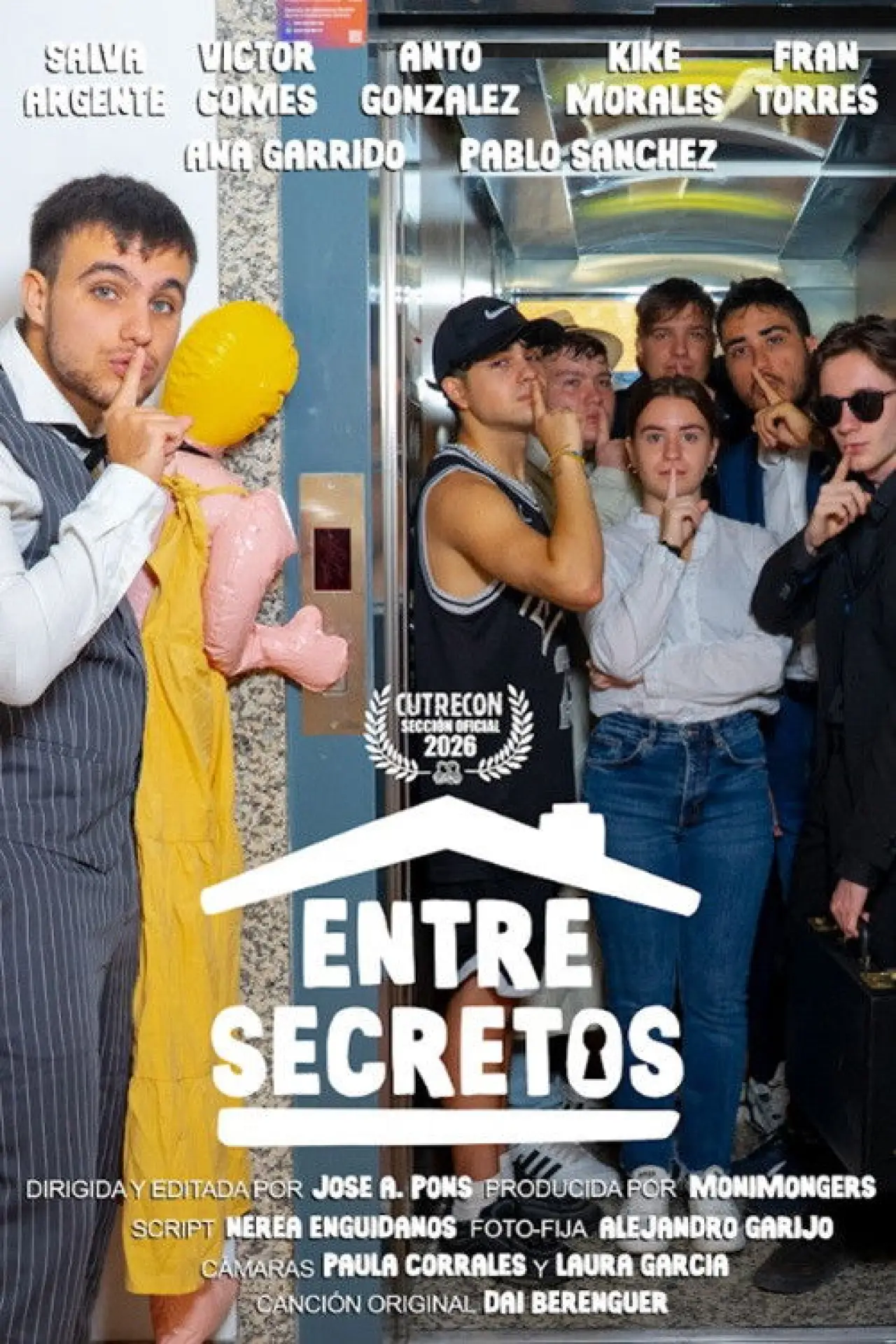 Movie poster "Entre secretos"