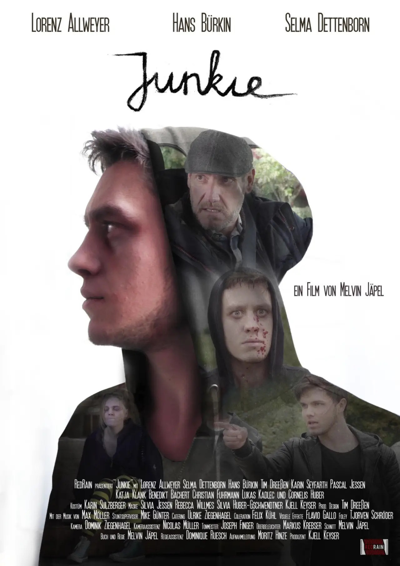 Movie poster "Junkie"