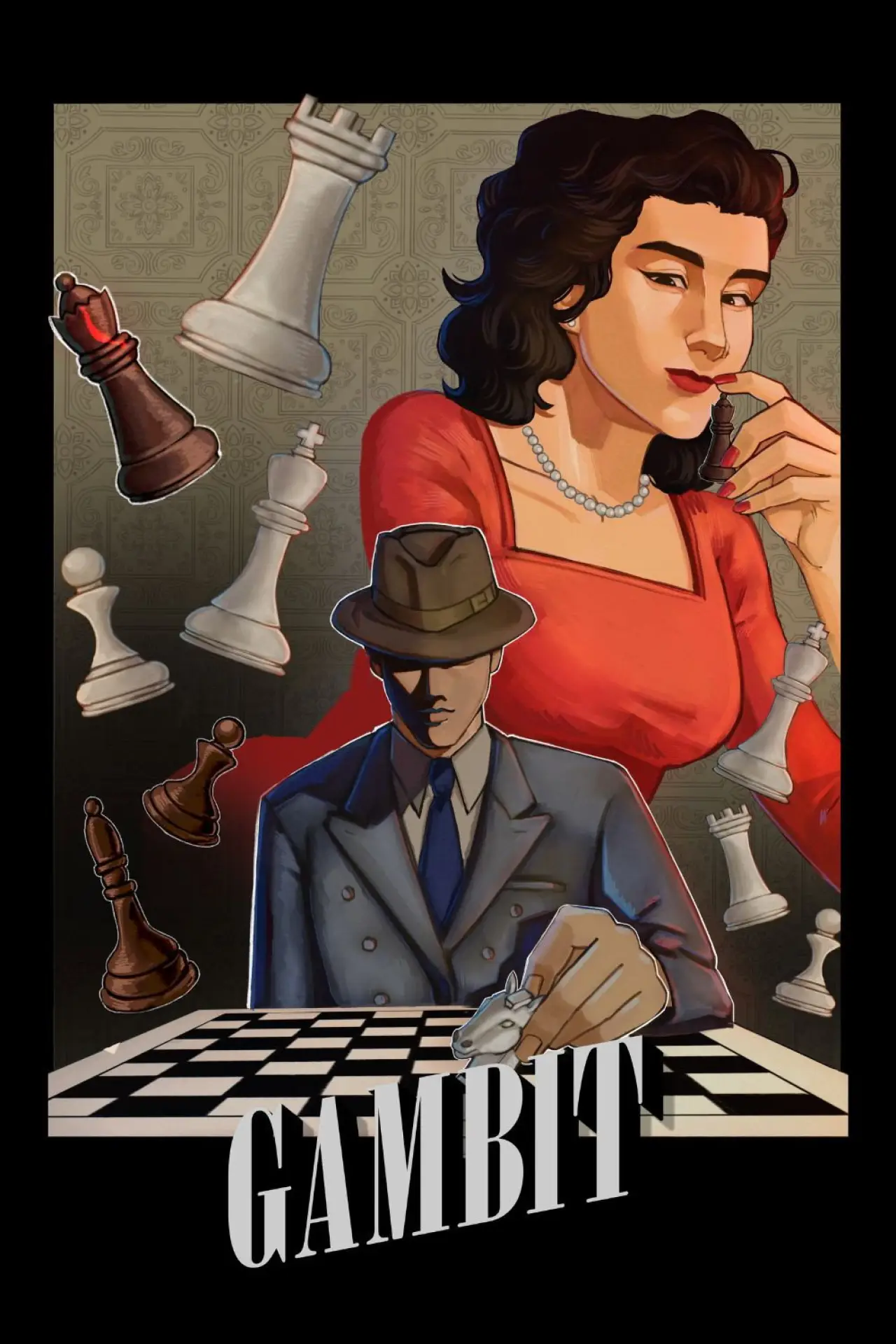 Movie poster "Gambit"