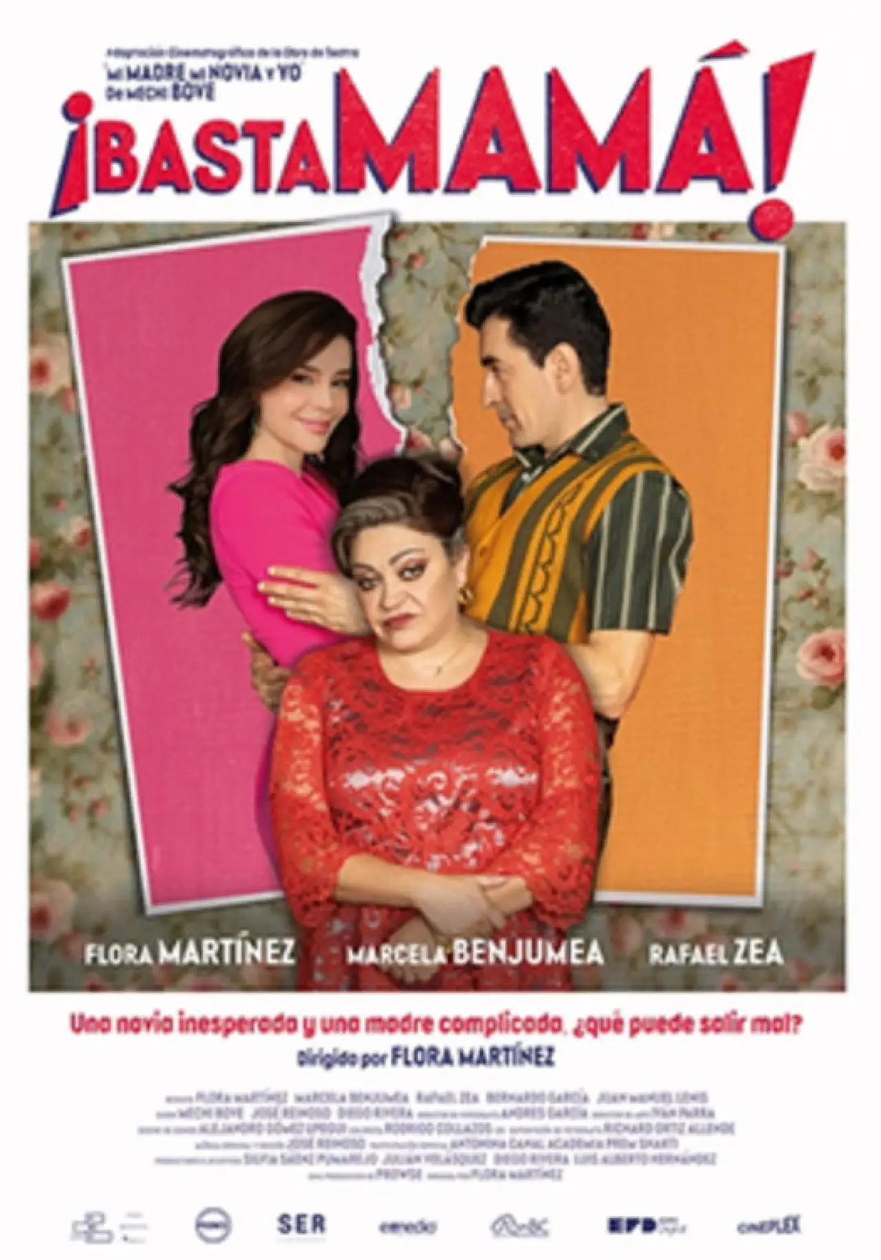 Movie poster "Basta Mamá"