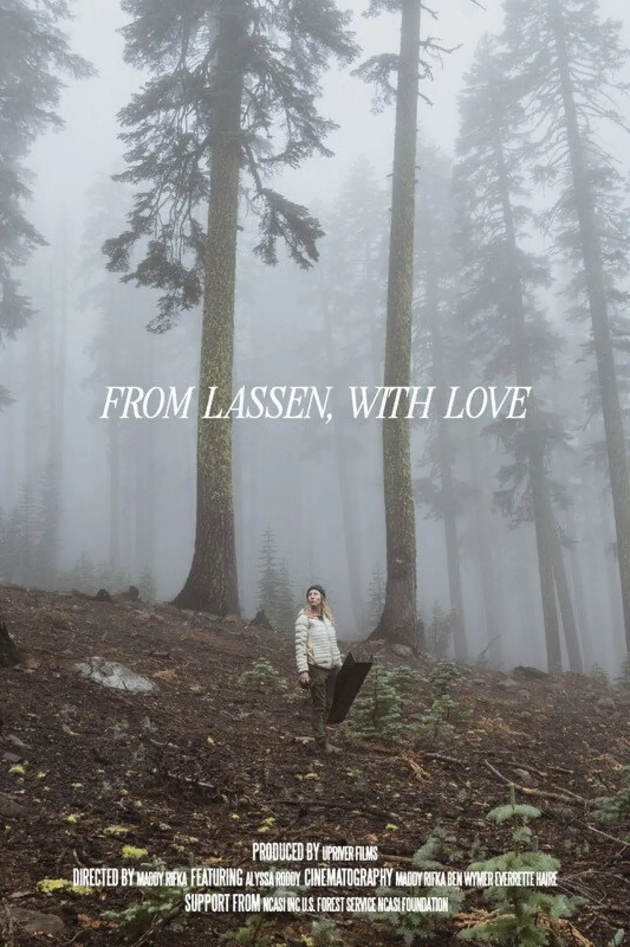 Movie poster "From Lassen, With Love"