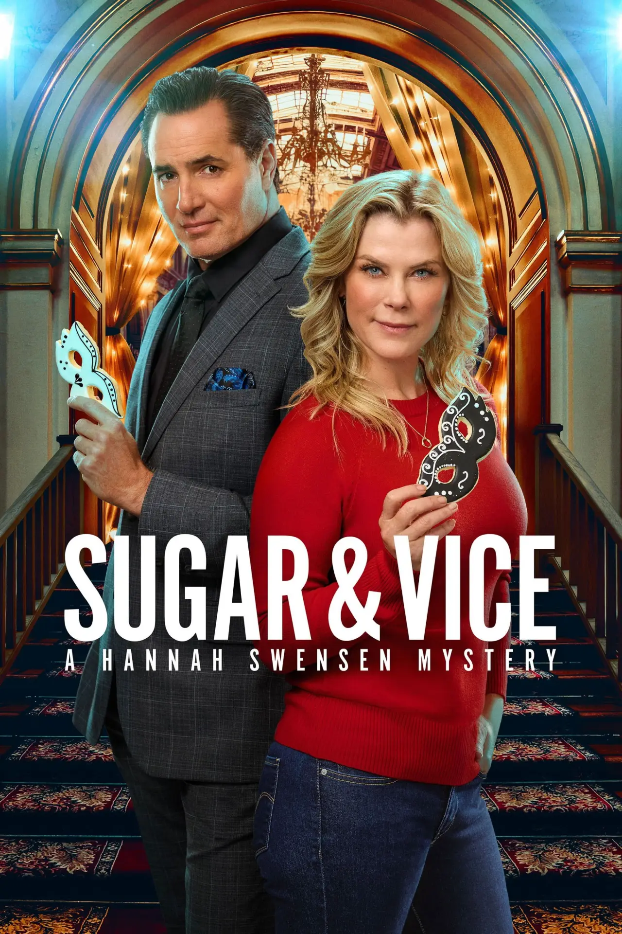 Movie poster "Sugar & Vice: A Hannah Swensen Mystery"