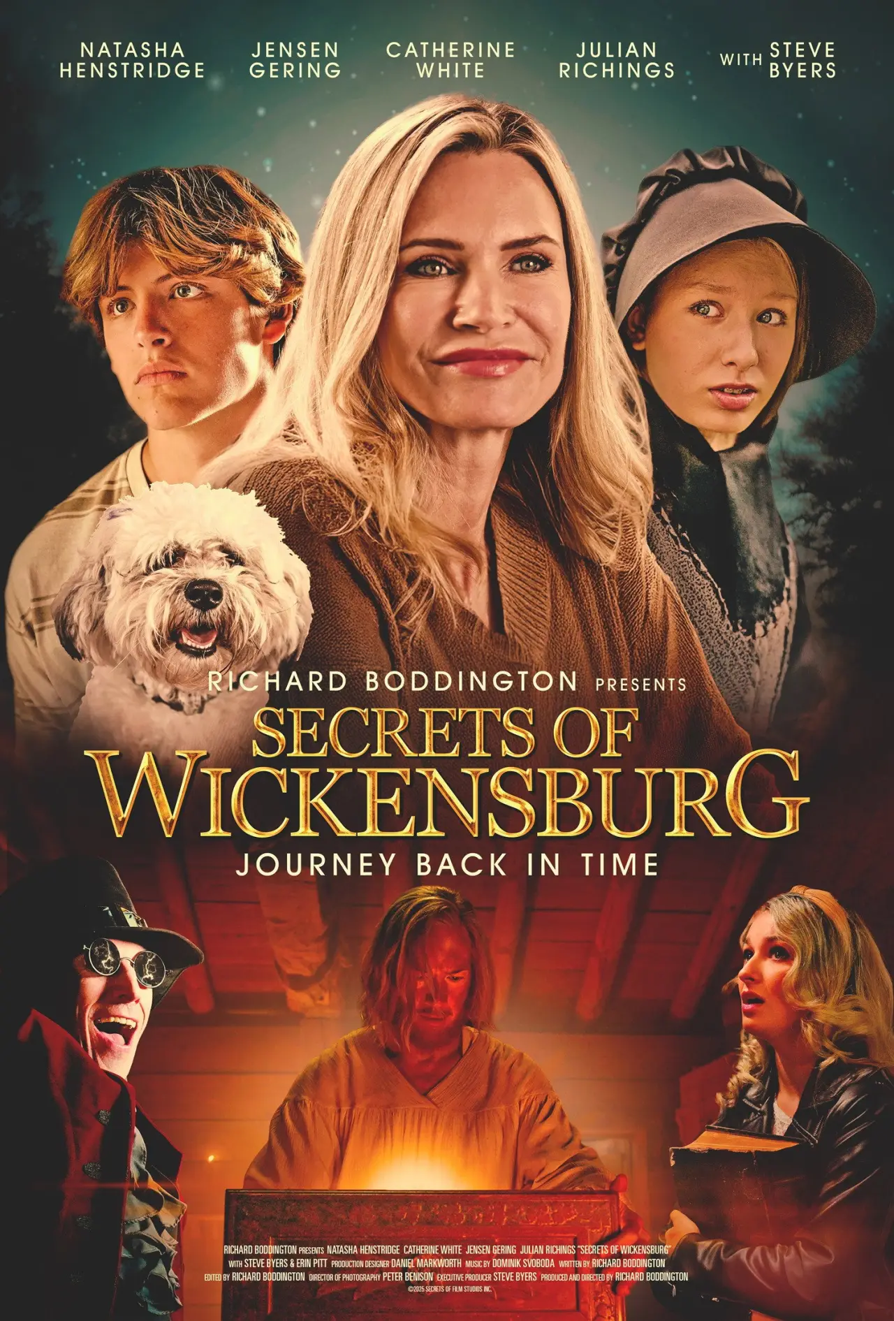 Movie poster "Secrets of Wickensburg"