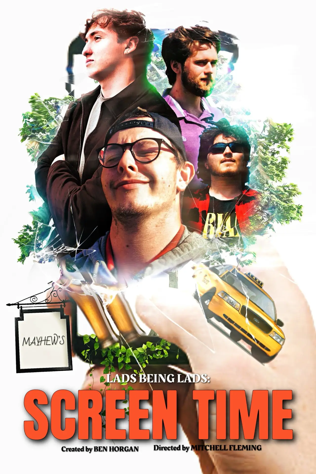 Movie poster "Lads Being Lads: Screen Time"