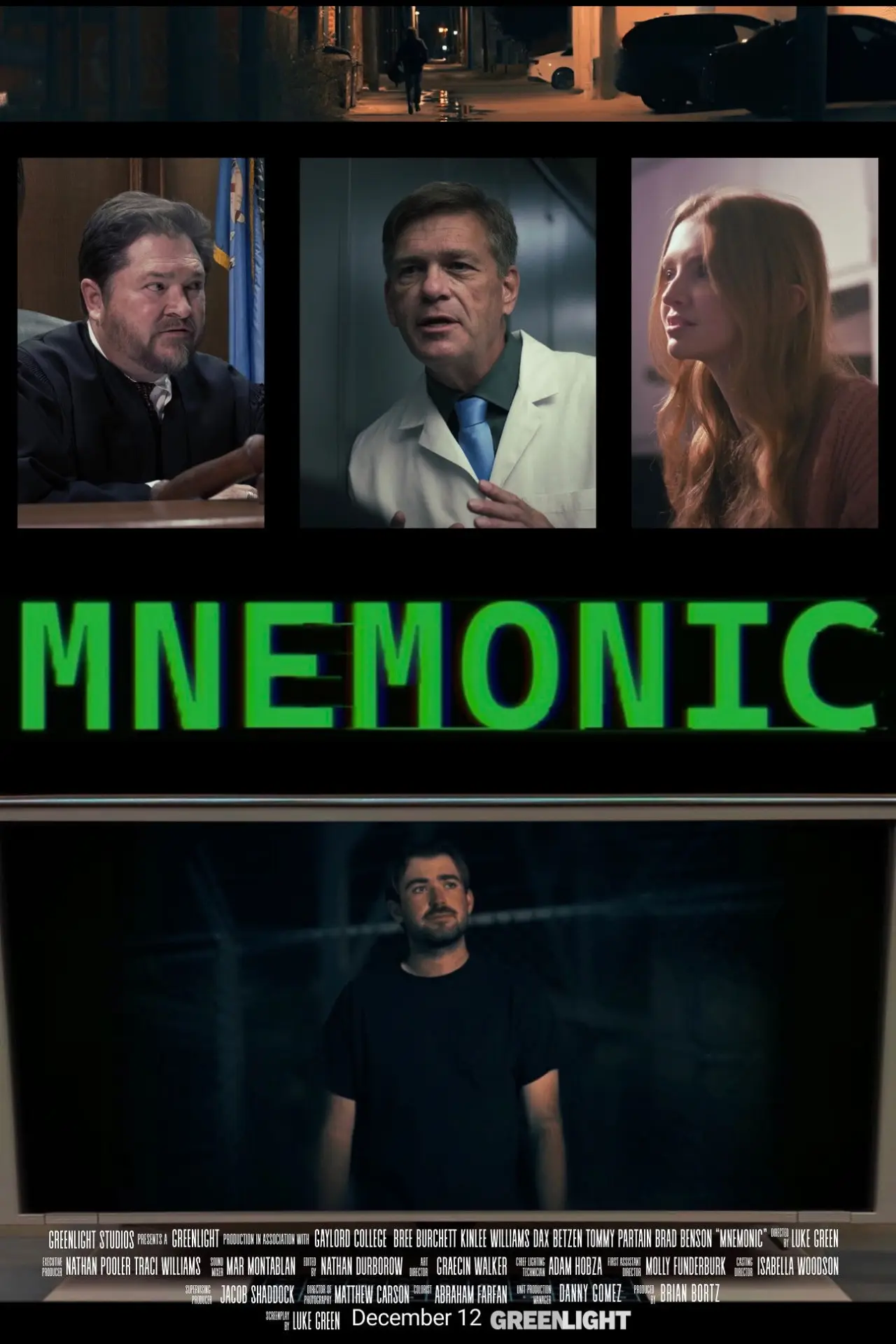Movie poster "Mnemonic"