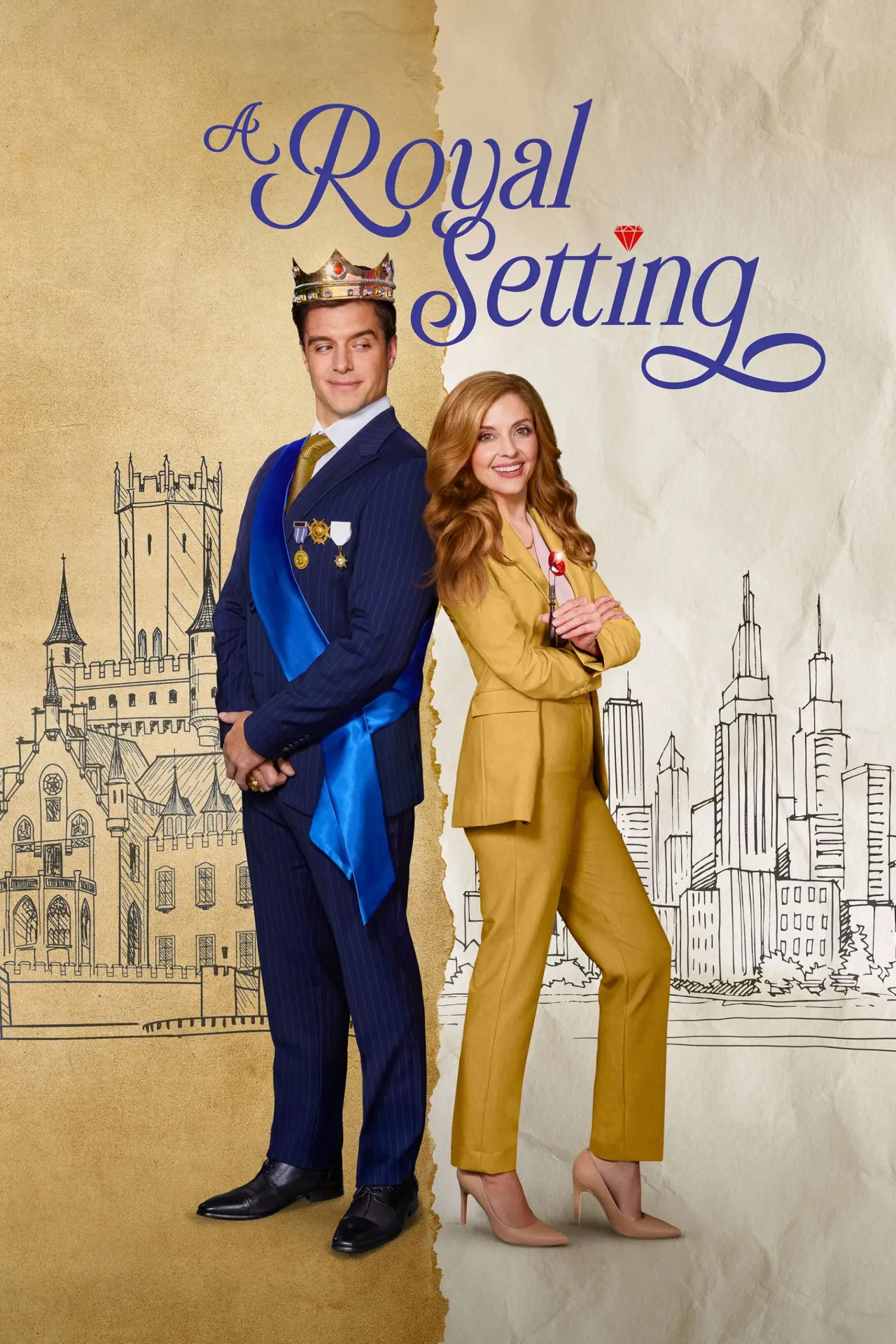Movie poster "A Royal Setting"