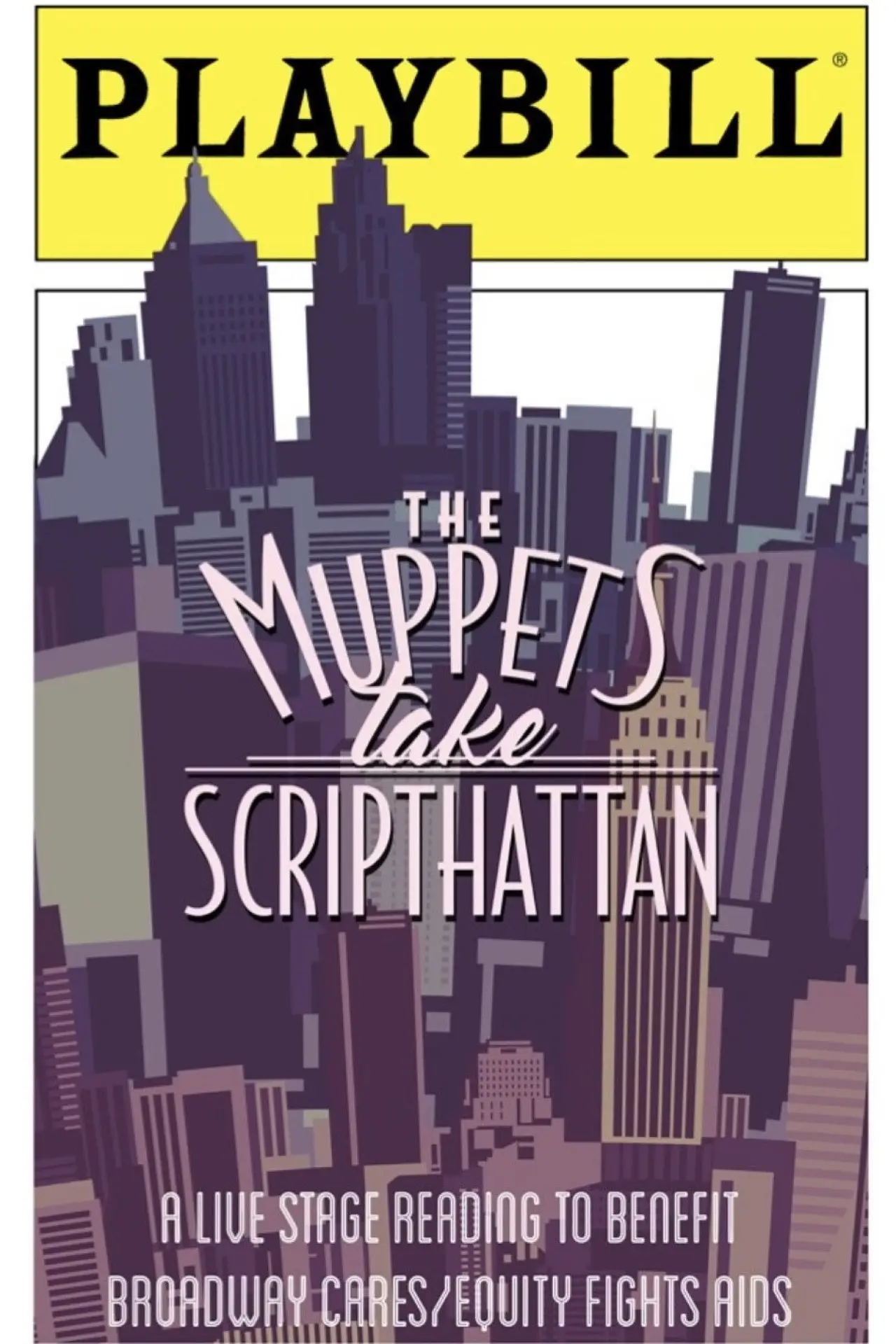 Movie poster "The Muppets Take Scripthatten"