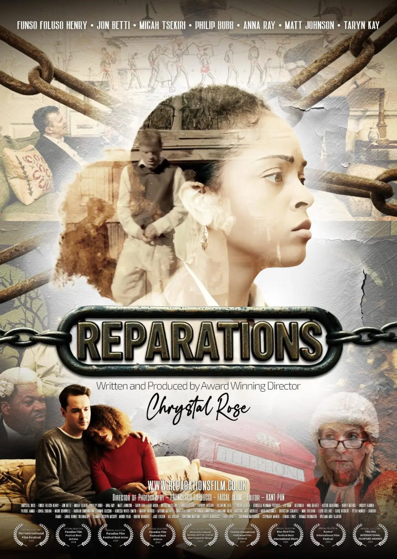 Movie poster "Reparations"