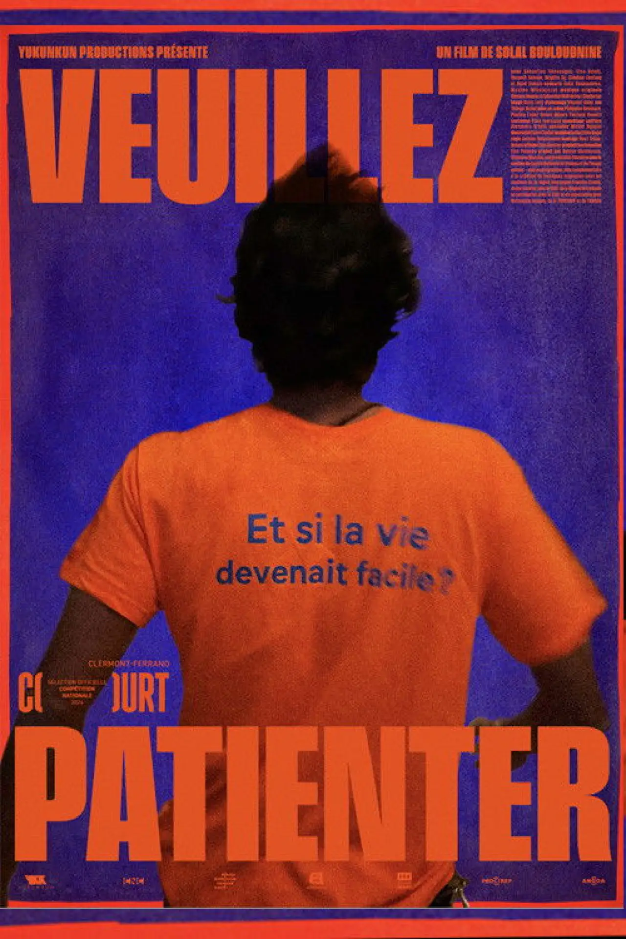 Movie poster "Veuillez Patienter"