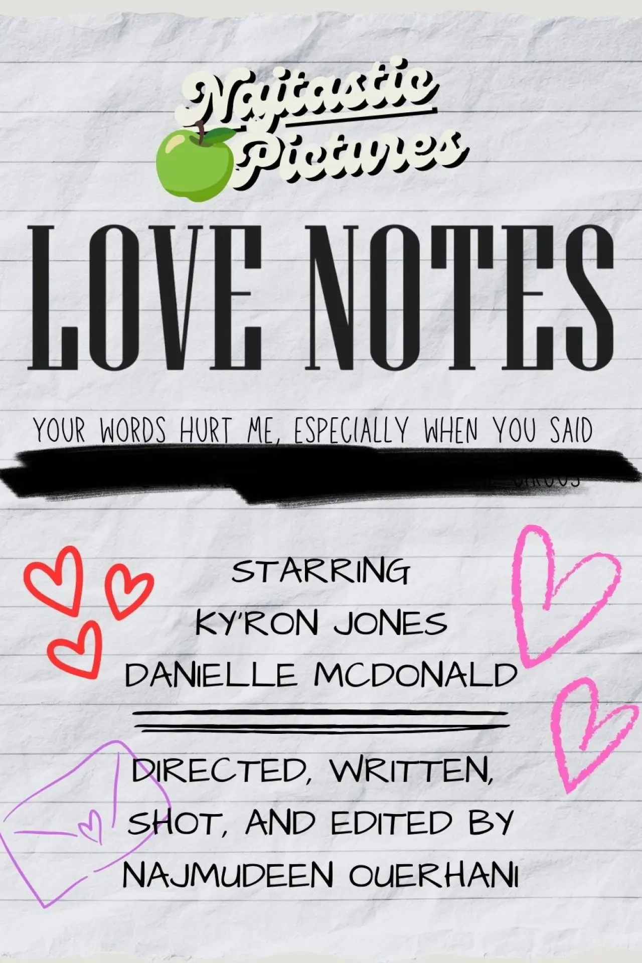 Movie poster "Love Notes"