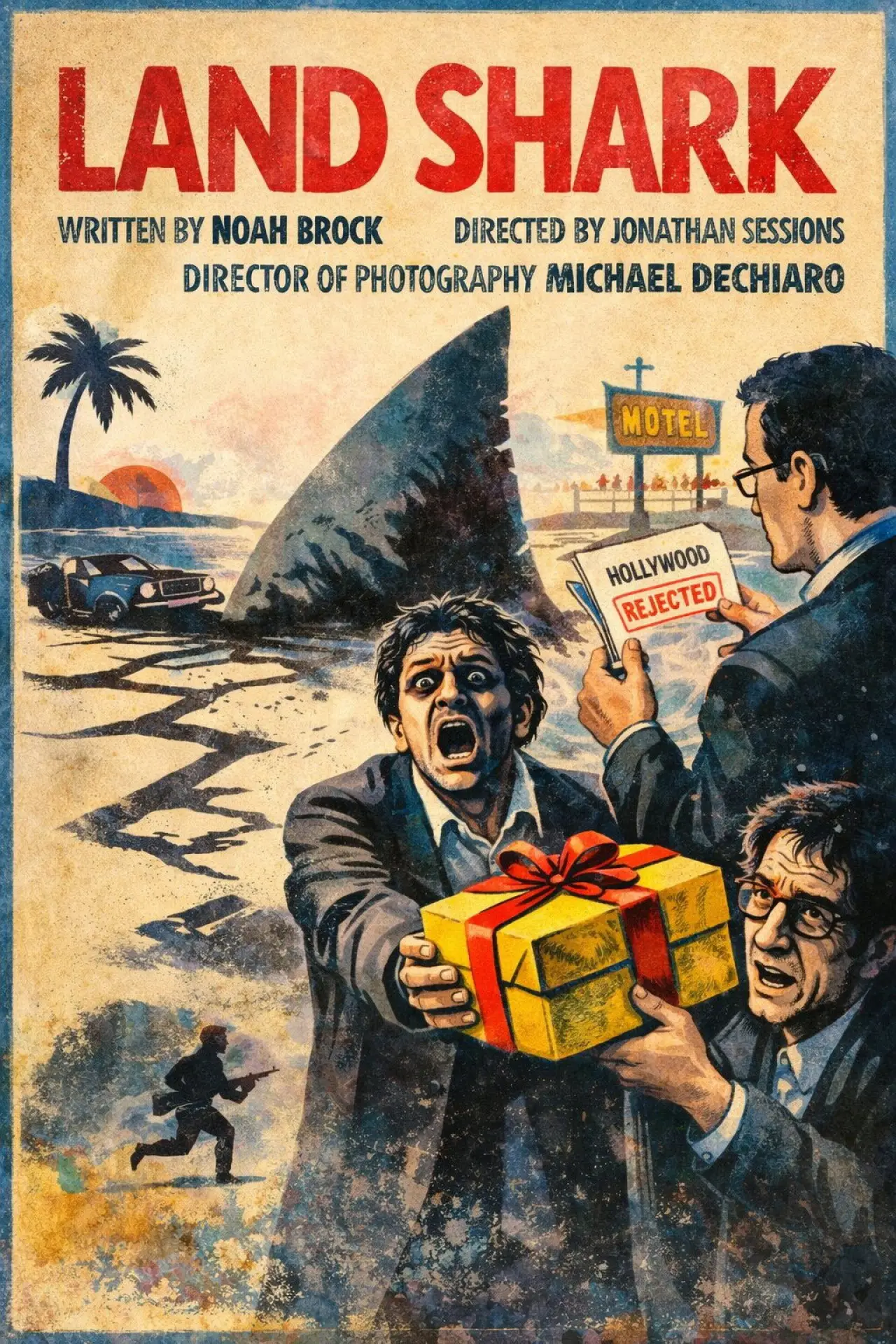 Movie poster "Land Shark"