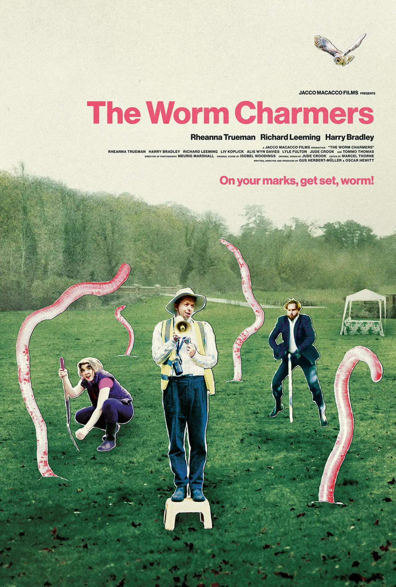 Movie poster "The Worm Charmers"