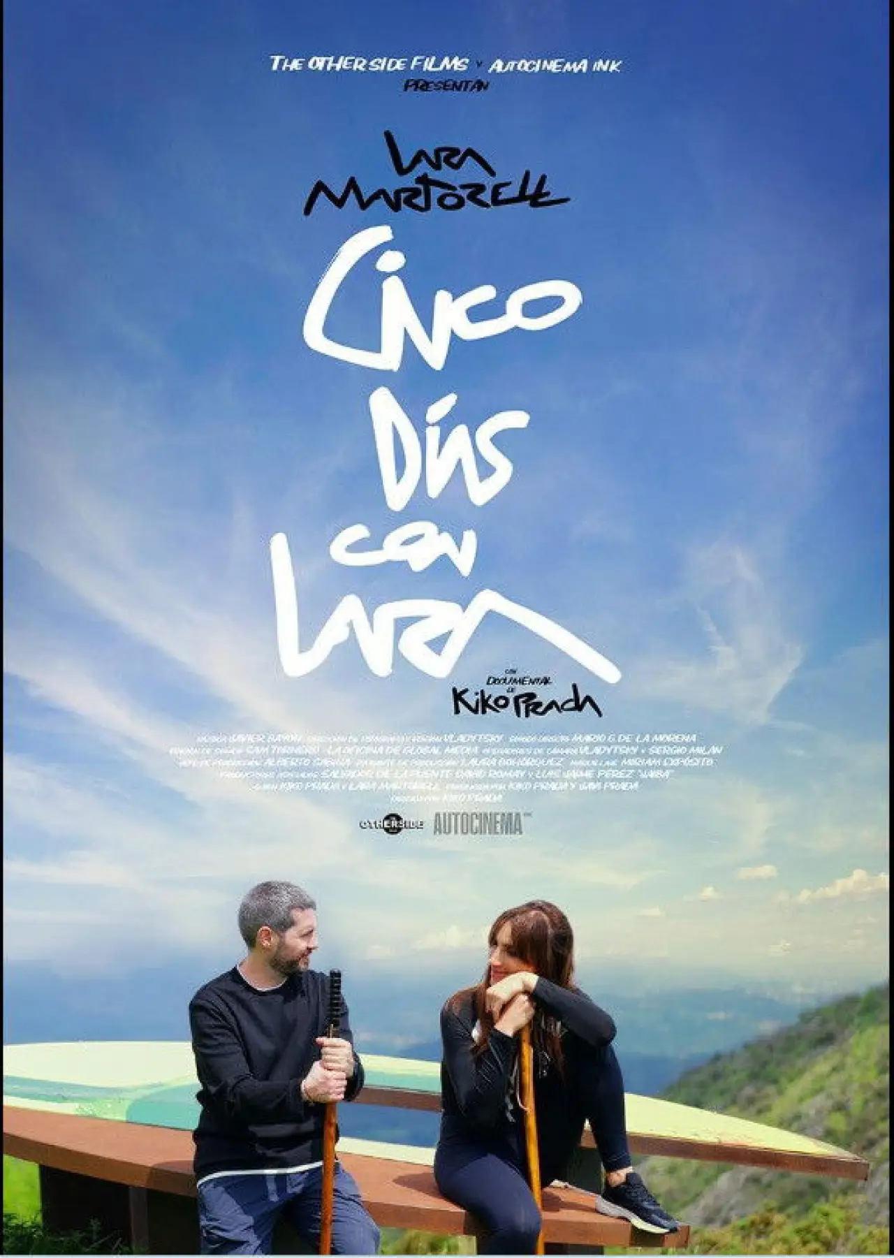 Movie poster "Cinco días con Lara"