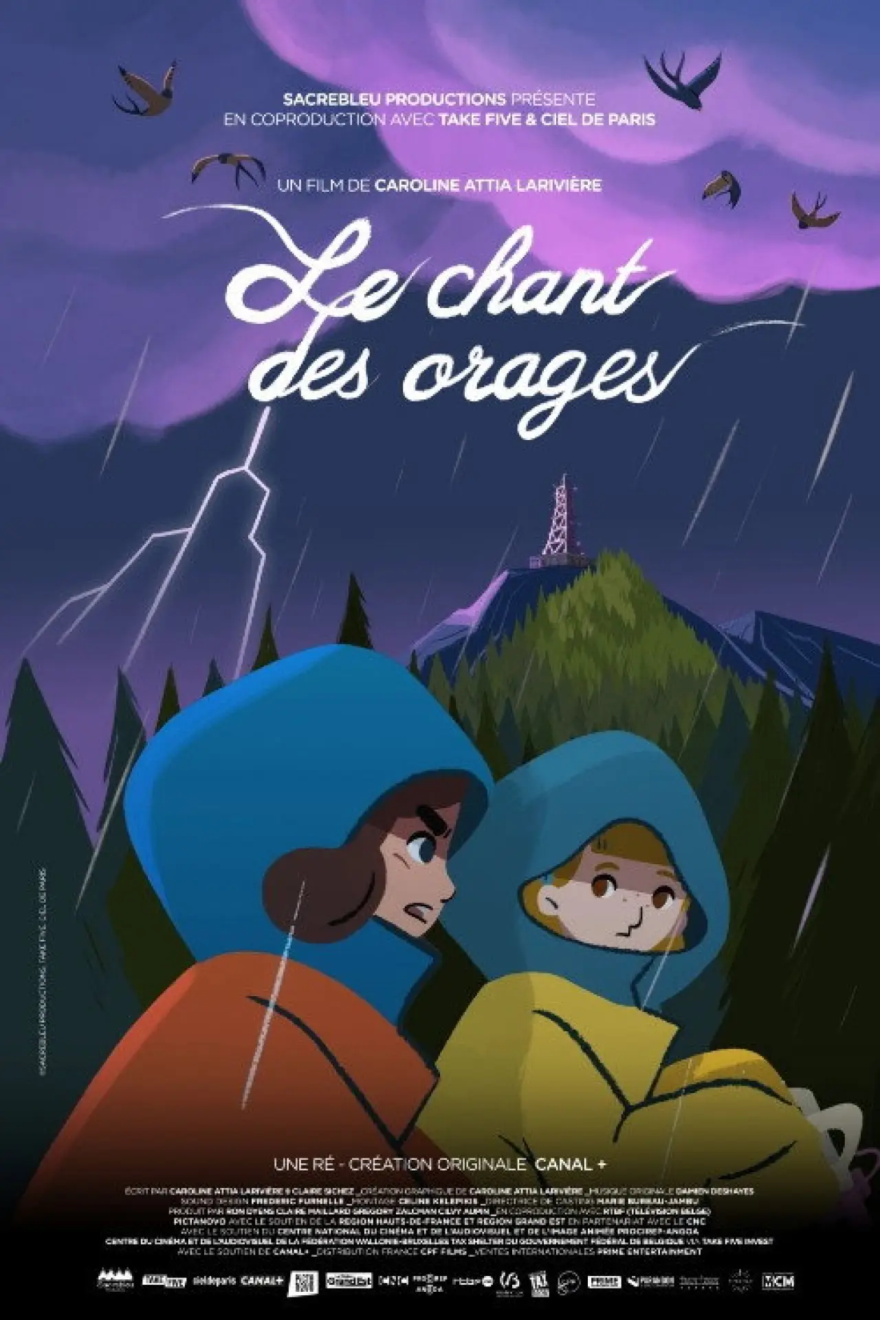Movie poster "Song of the Storms"