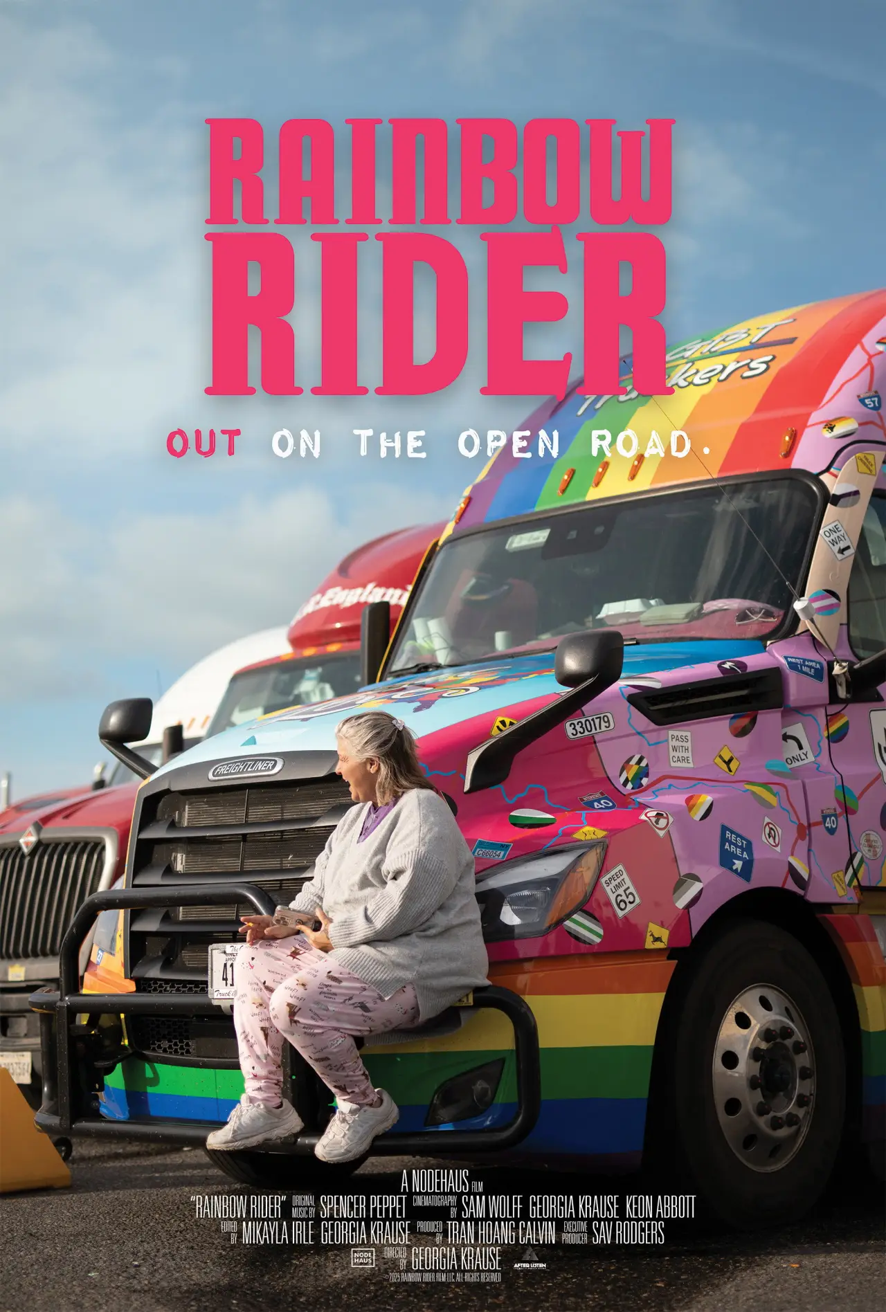 Movie poster "Rainbow Rider"